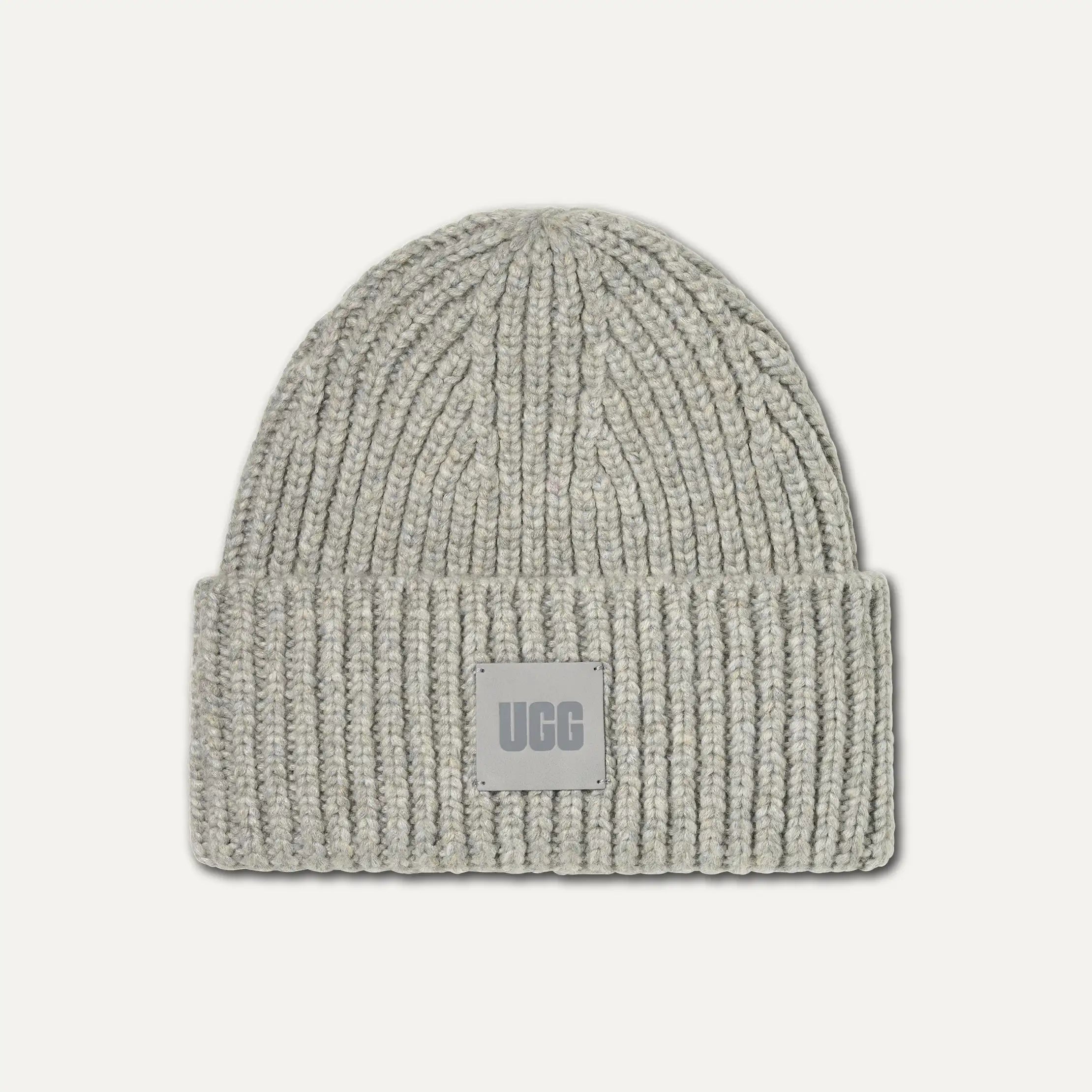 Women's Chunky Rib Beanie - COBBLE