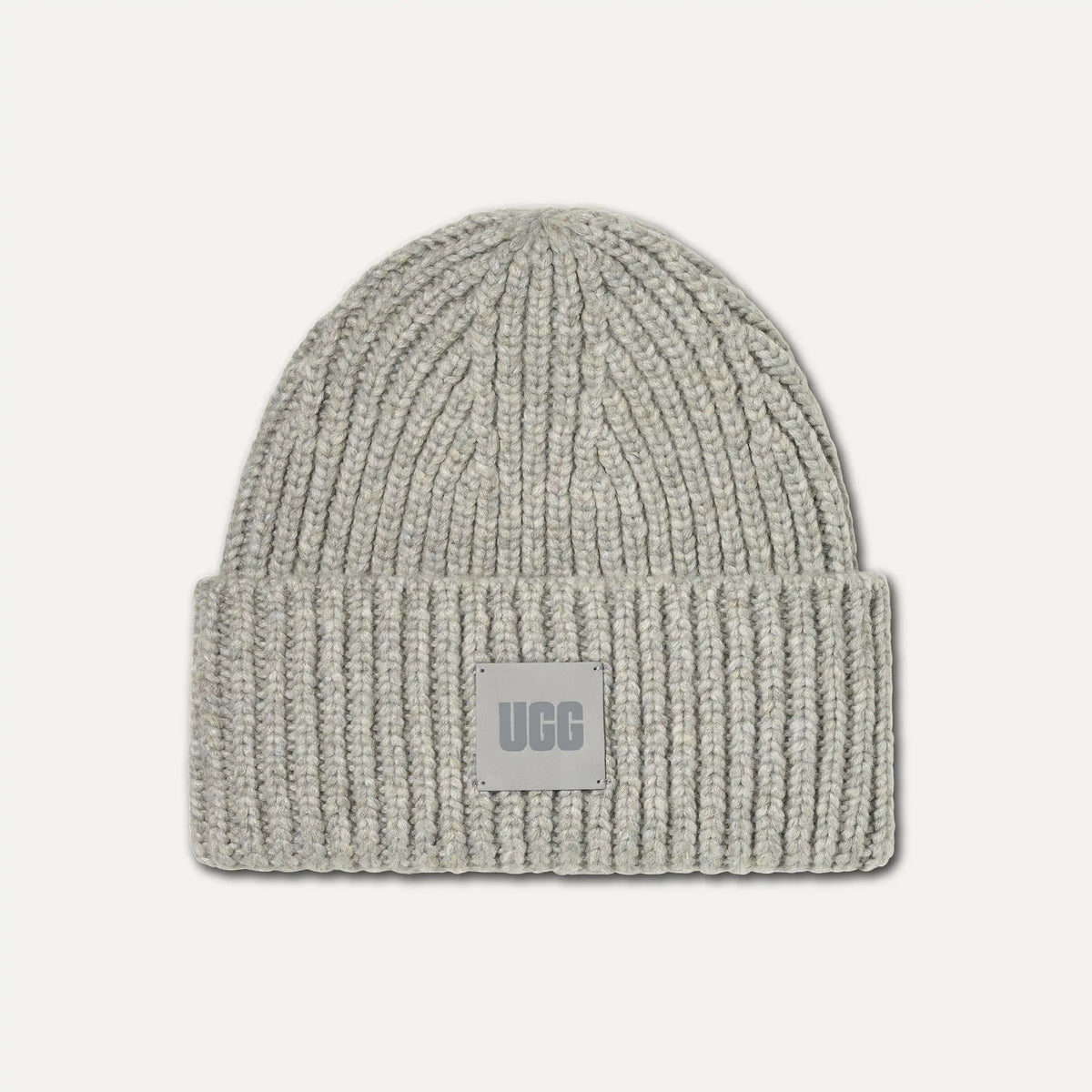 Women's Chunky Rib Beanie - COBBLE