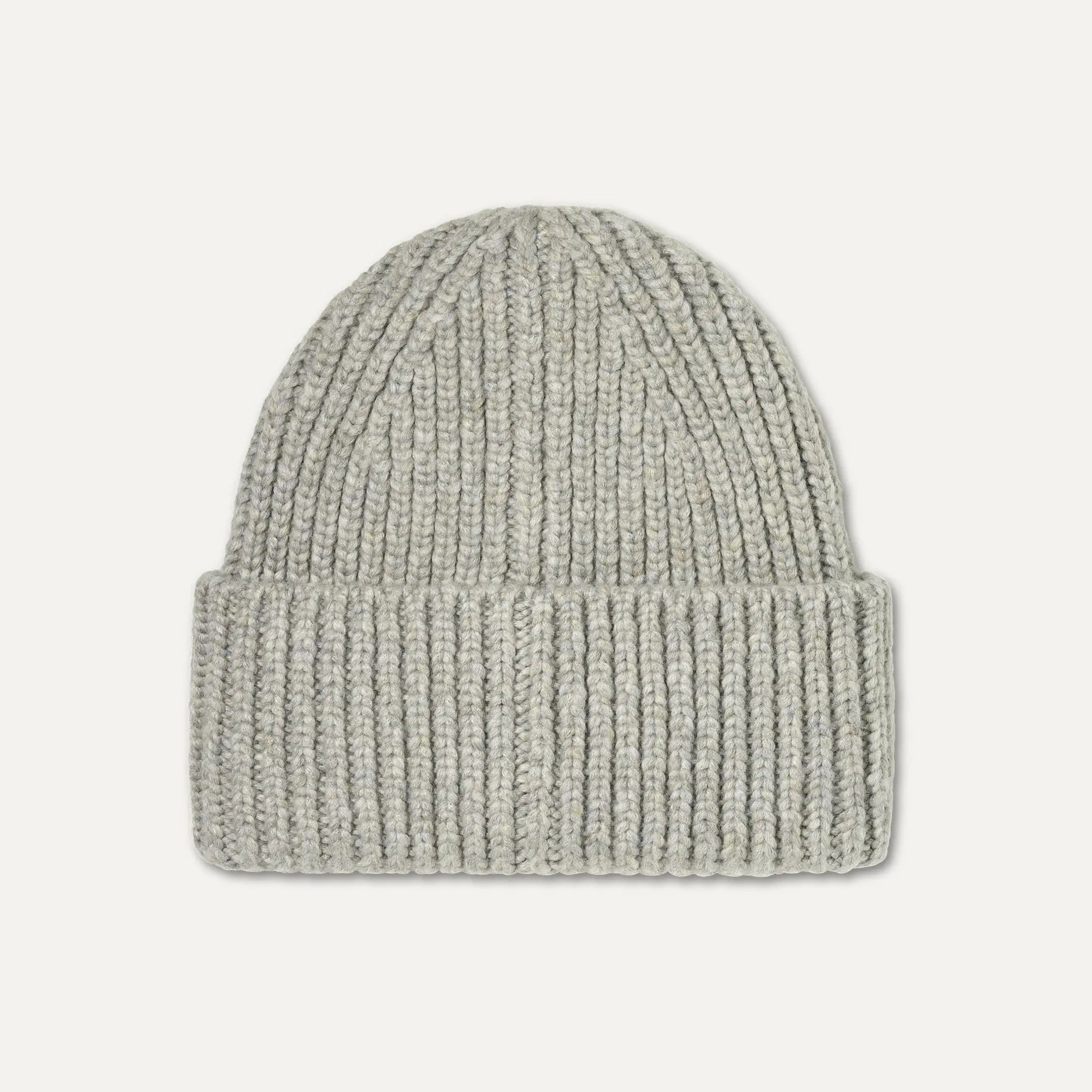 Women's Chunky Rib Beanie - COBBLE