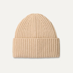 Women's Chunky Rib Beanie - CREAM
