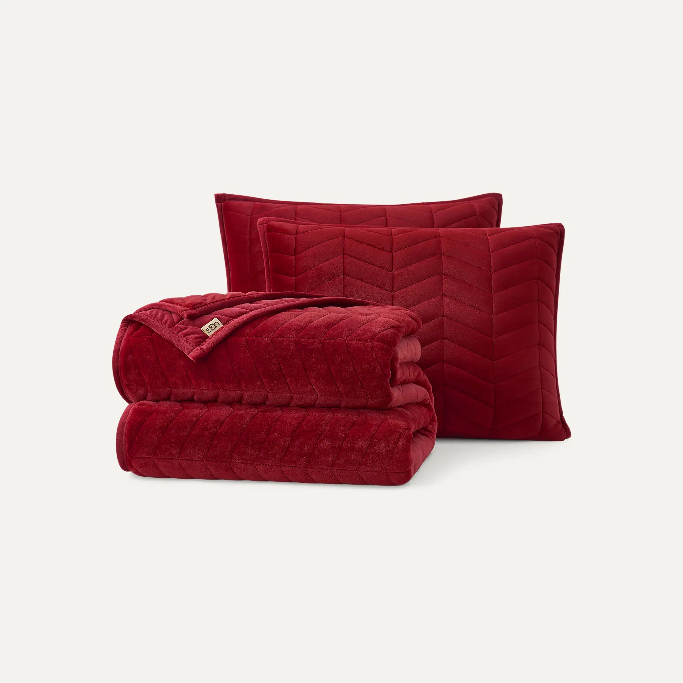 Home Coco Quilt Set T/TXL - COFFEE BERRY