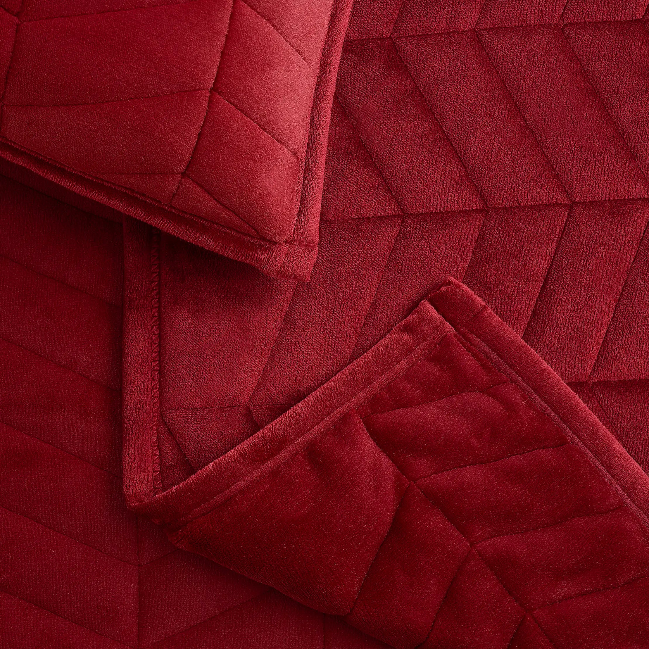 Home Coco Quilt Set F/Q - COFFEE BERRY