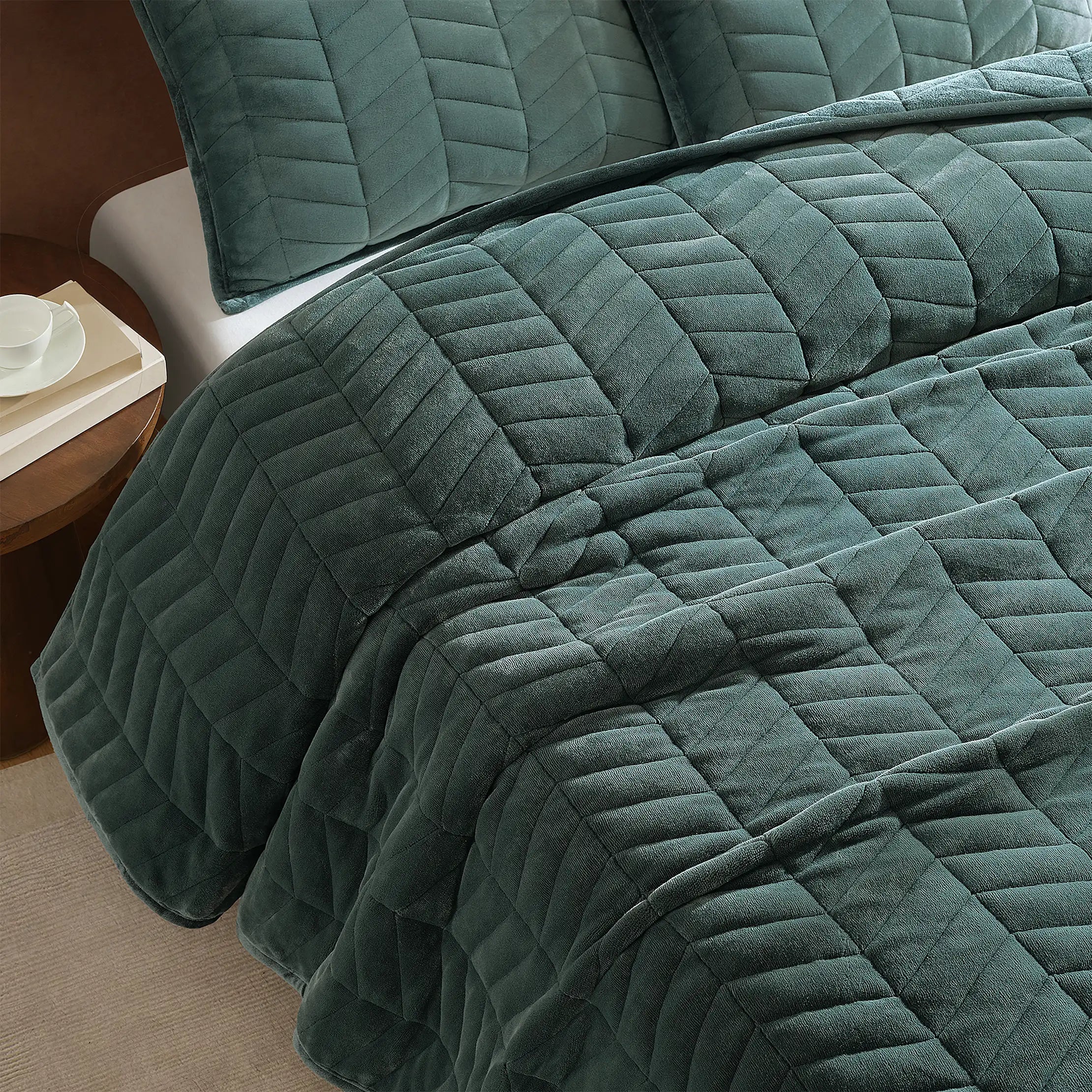 Home Coco Quilt Set King - DEEP NIGHT