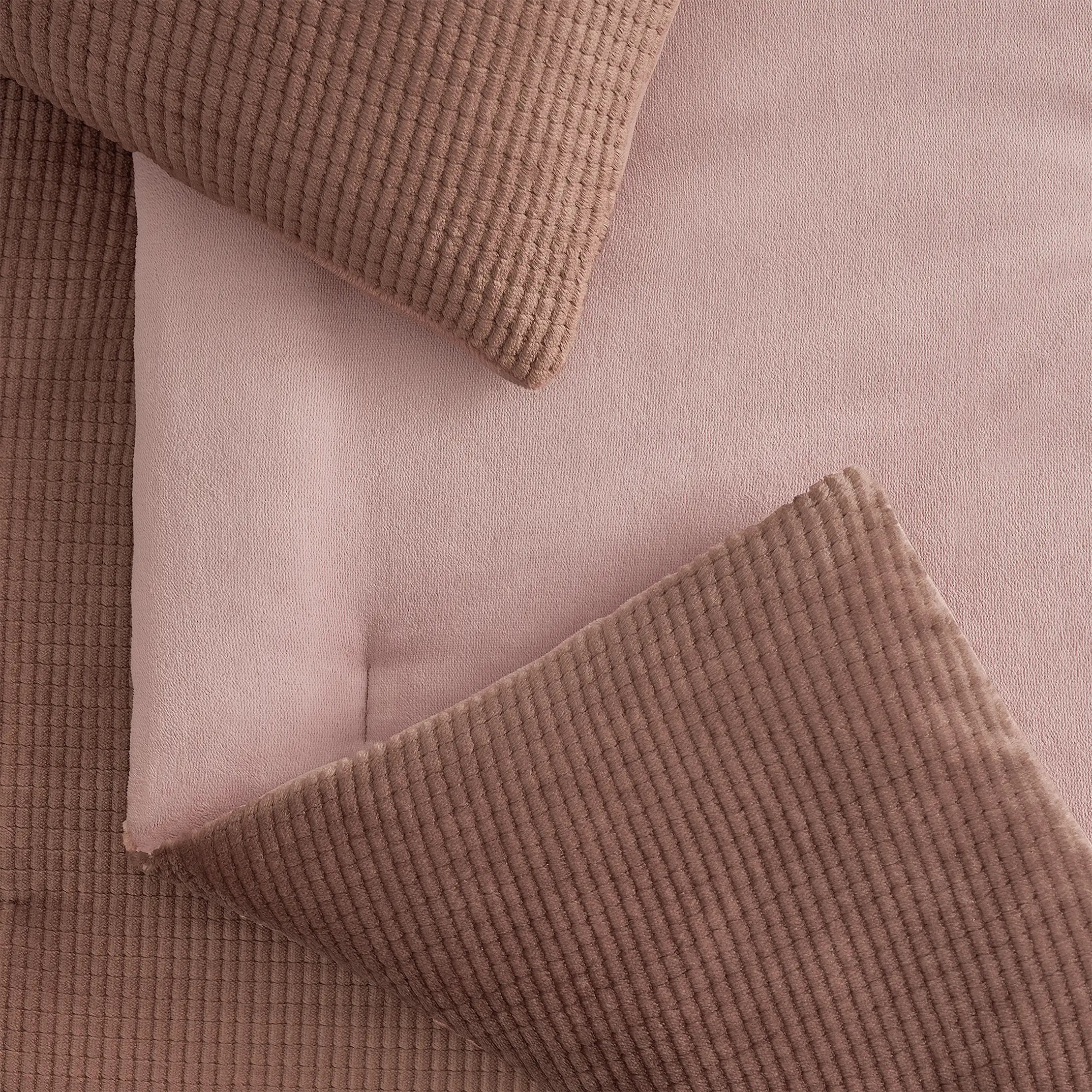Home Brody Comforter Set T/TXL - ROSEWOOD