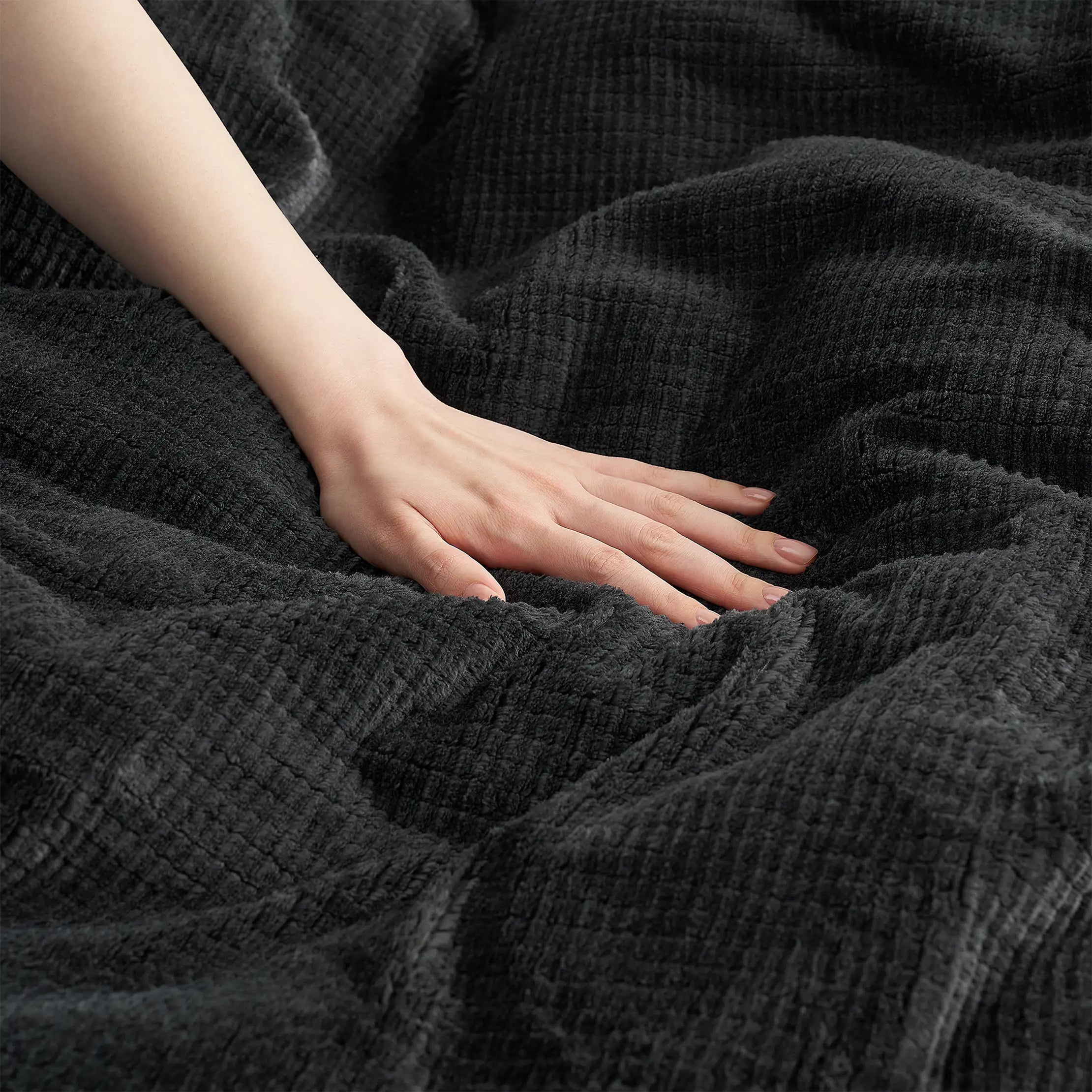 Home Brody Comforter Set F/Q - CHARCOAL