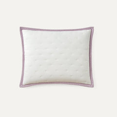 Home Devon UGGbraid Quilt Set F/Q - SNOW / DUSTY ORCHID