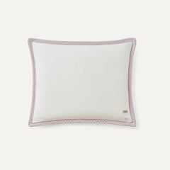 Home Devon UGGbraid Quilt Set King - SNOW / DUSTY ORCHID