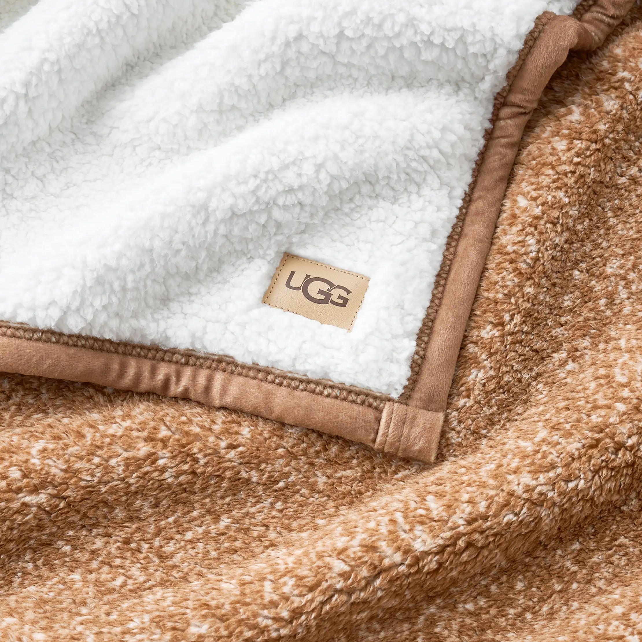 Home Classic UGGfluff Throw 50" x 70" - SANDALWOOD