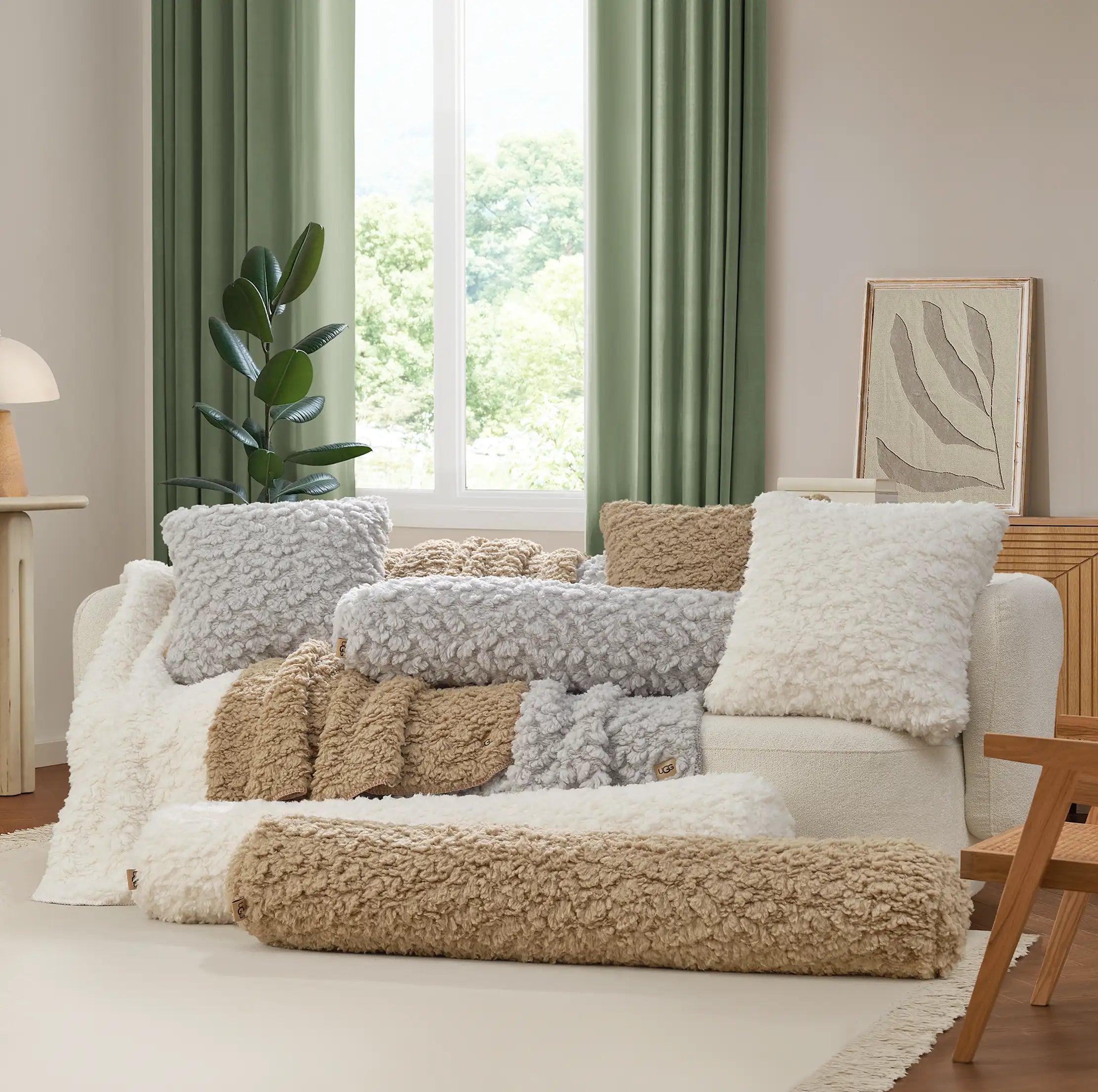 Home Shira Throw 50" x 70" - SNOW