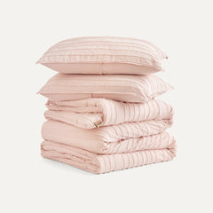 Home Devon Texture Comf Set F/Q - HIMALAYAN SALT