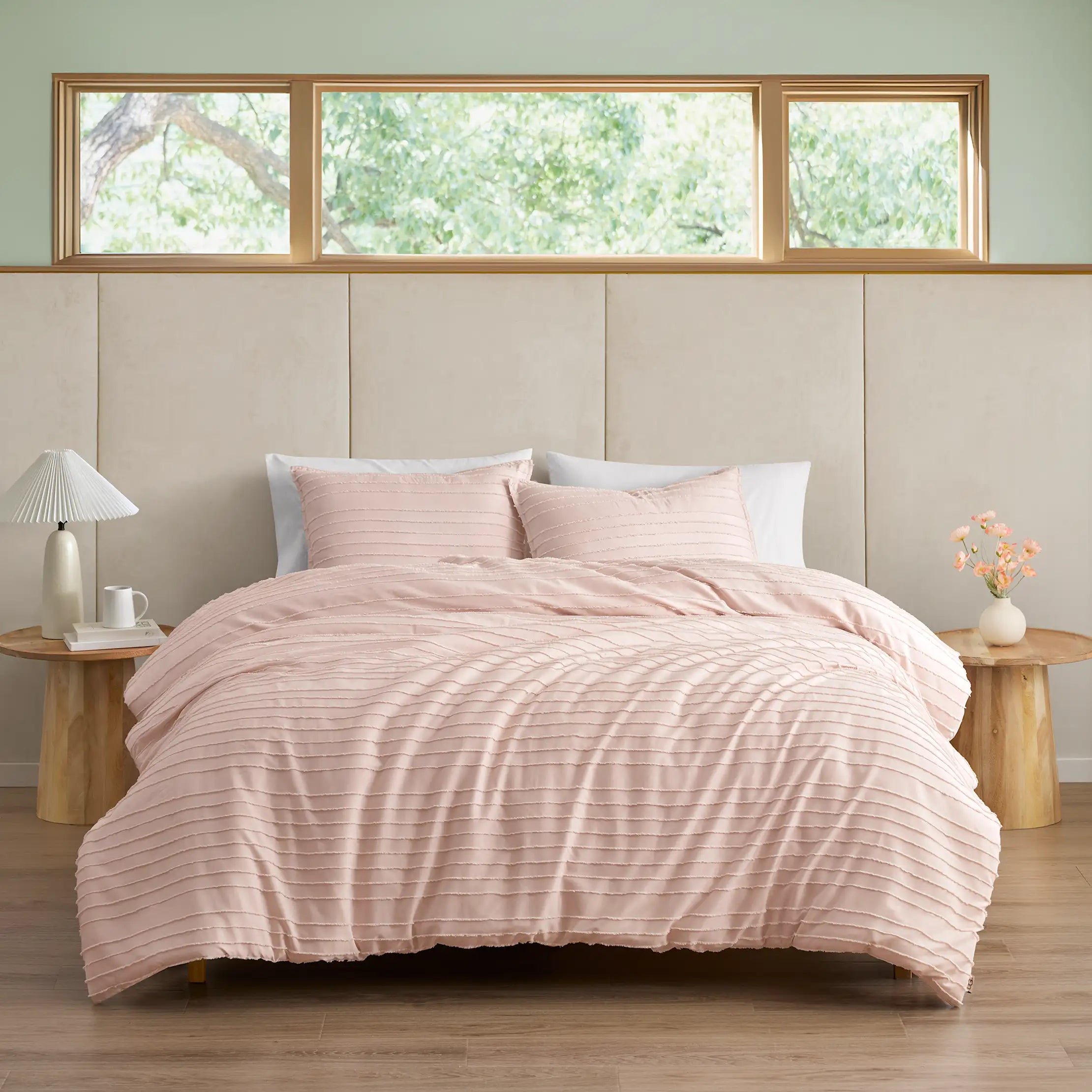 Home Devon Texture Comf Set F/Q - HIMALAYAN SALT