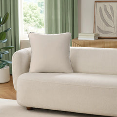 Home Color Stitch Coco Pillow 20"x20" - SNOW