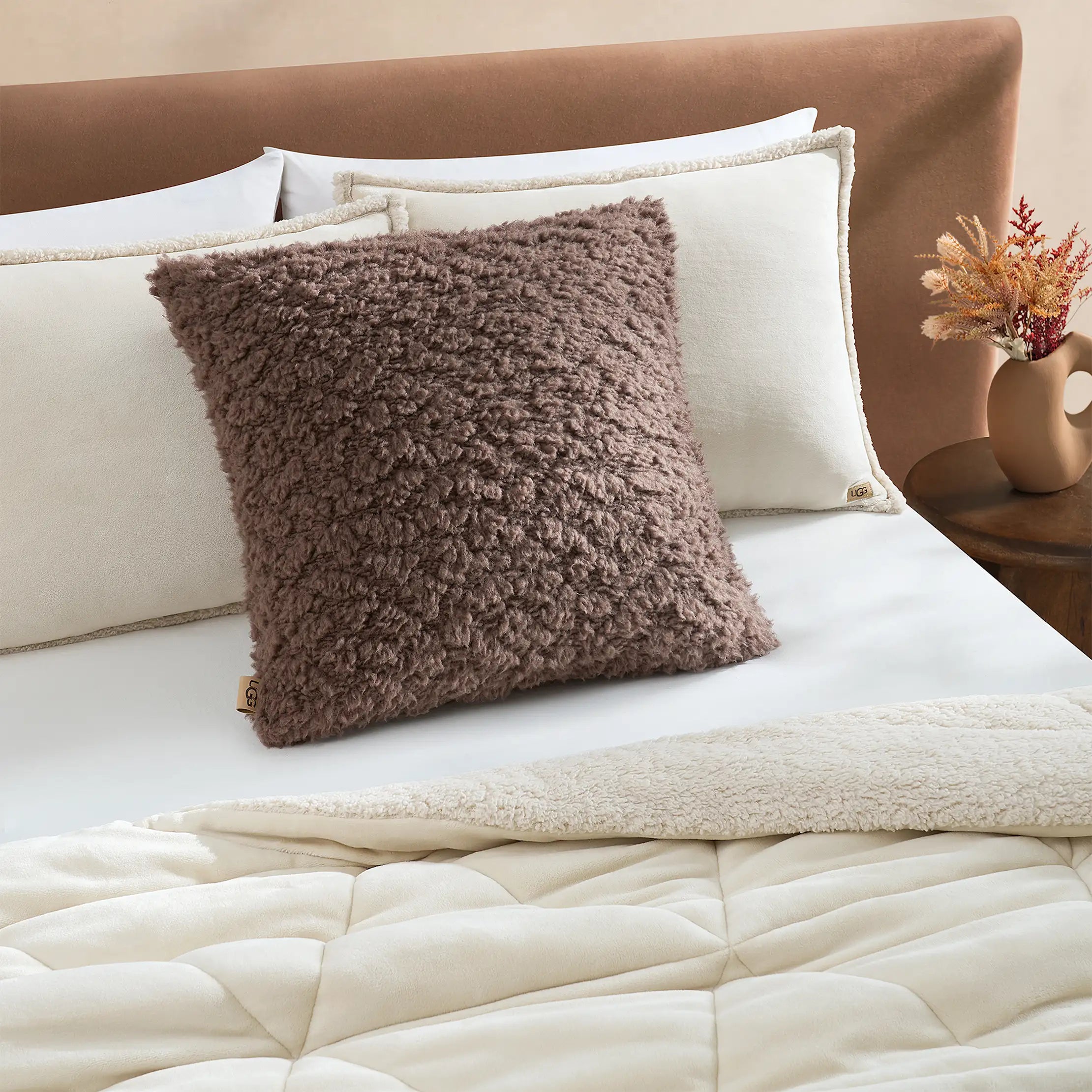 Home Shira Pillow 24"x24" - ALLSPICE