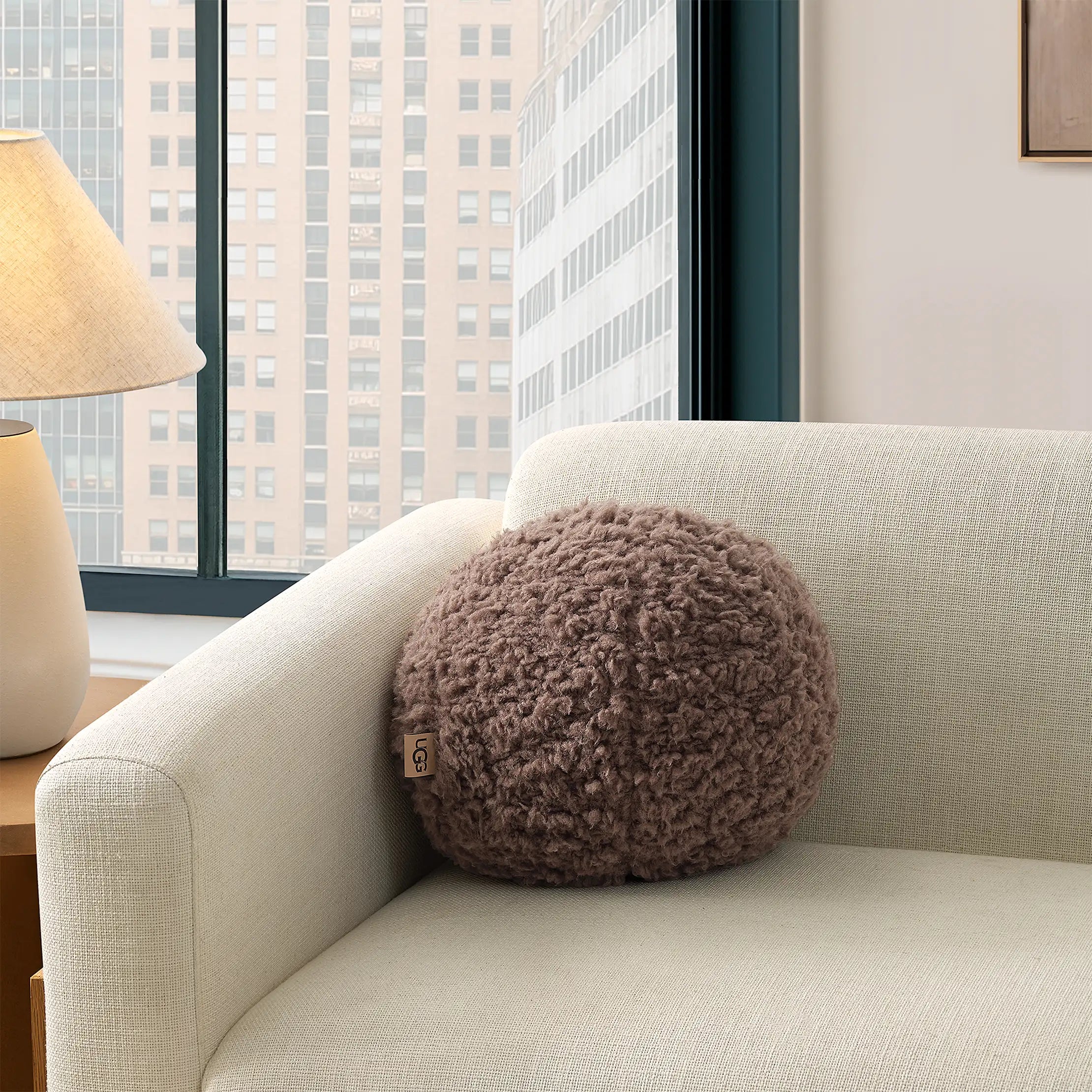Home Shira Puff Pillow 14" - ALLSPICE