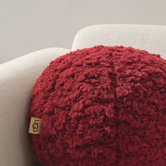Home Shira Puff Pillow 14" - COFFEE BERRY