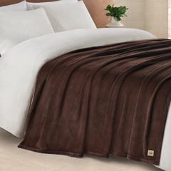 Home Coco XL Throw 90"x92" - BURNT CEDAR