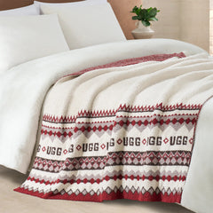 Home Polaris UGGisle Throw 50"x70" - CREAM