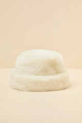 Omoka Brown Leopard Faux Fur Cloche Hat