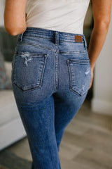 Destroyed Straight Jeans