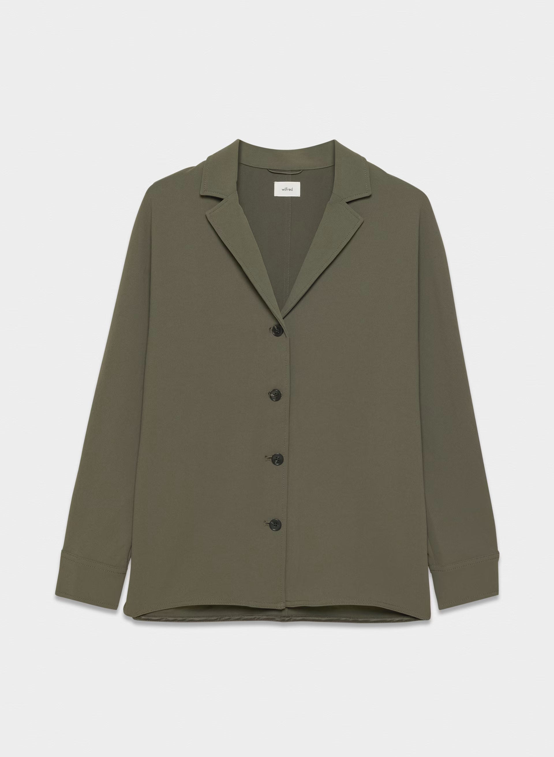 Freeform Shirt - Crepette - DARK OLIVE