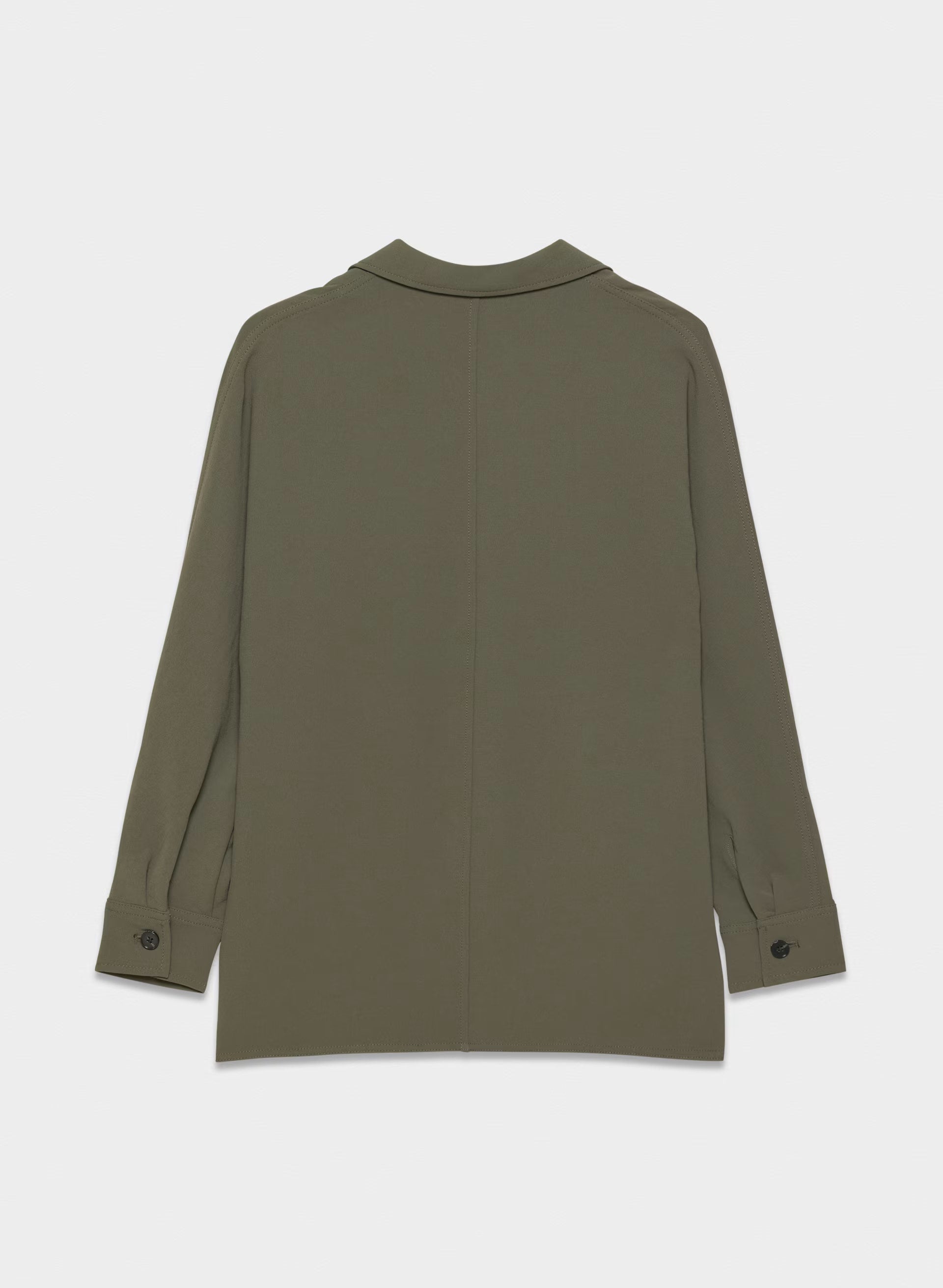 Freeform Shirt - Crepette - DARK OLIVE