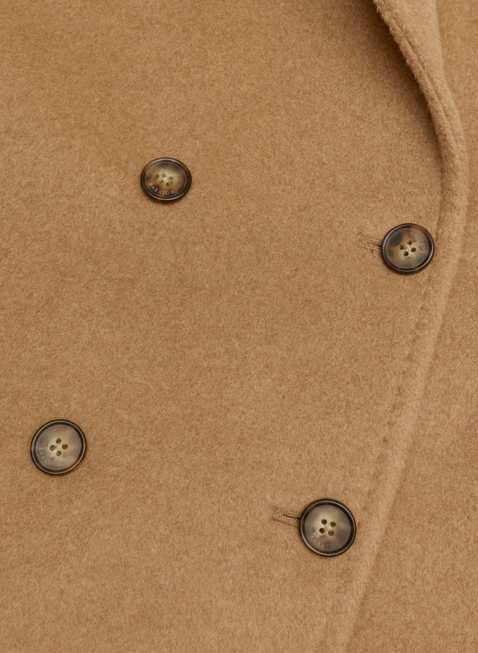 The Slouch™ Coat New - (Re)Camel Wool - COCOA SAND