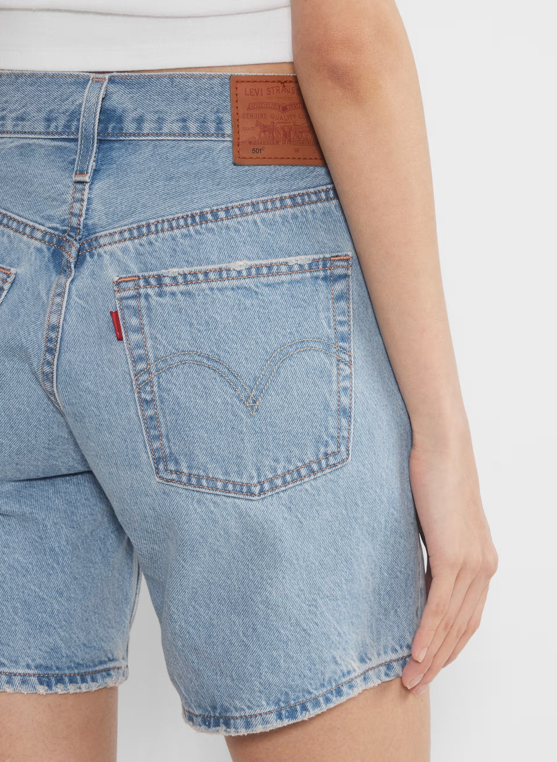 Levi's 501 Mid Thigh Jean Short - OJAI LUXOR LAST