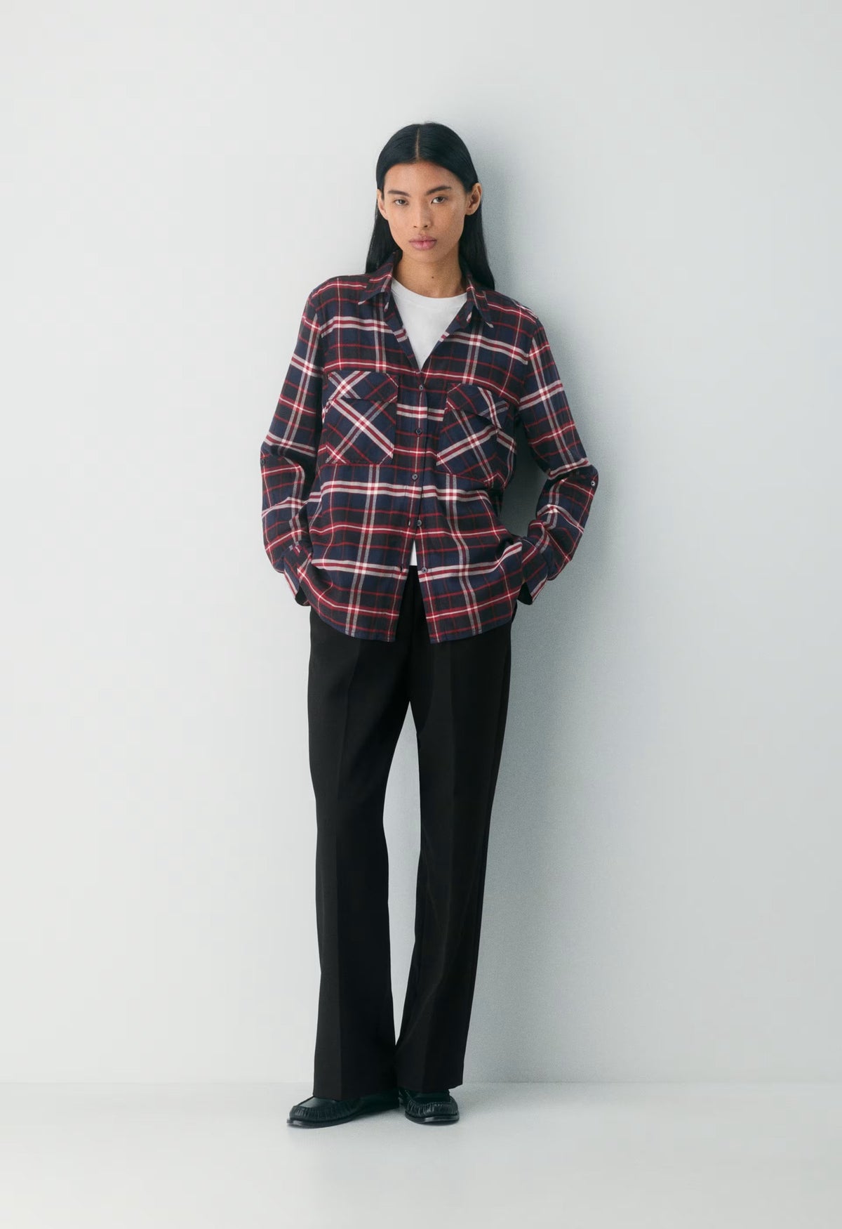 Utility Shirt - HSTN CHK ADML/D R RD