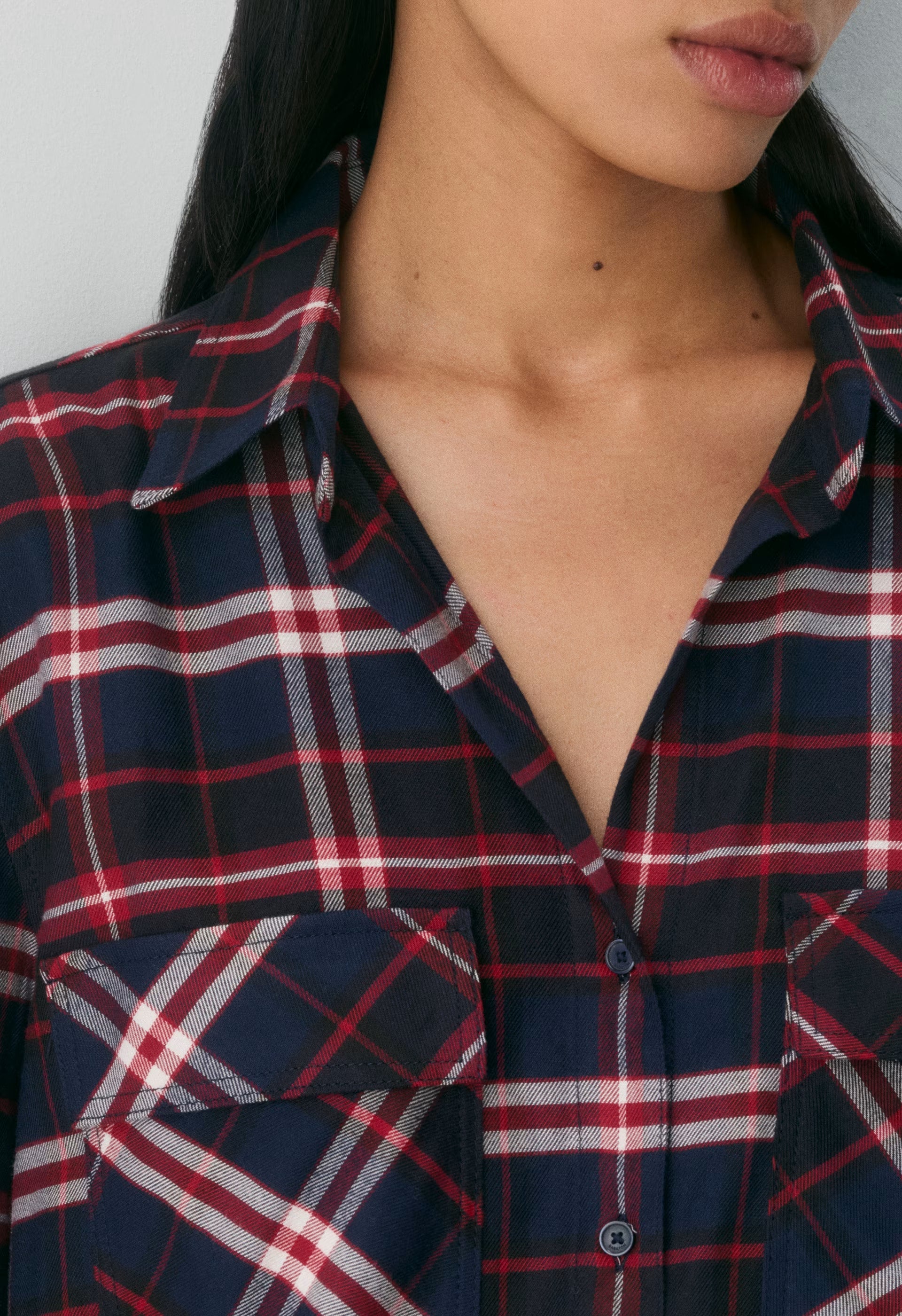 Utility Shirt - HSTN CHK ADML/D R RD