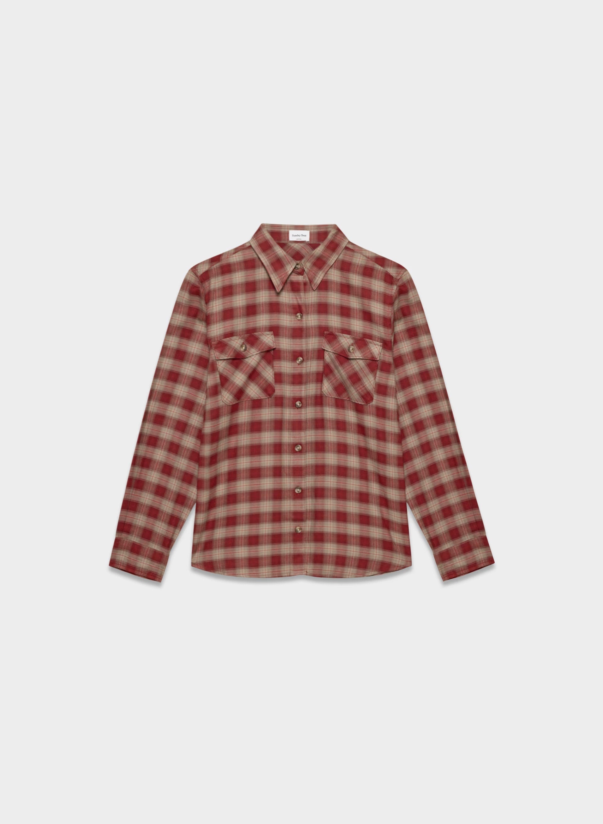 Maple Shirt - ANDERS CHK NM TP/ORN R