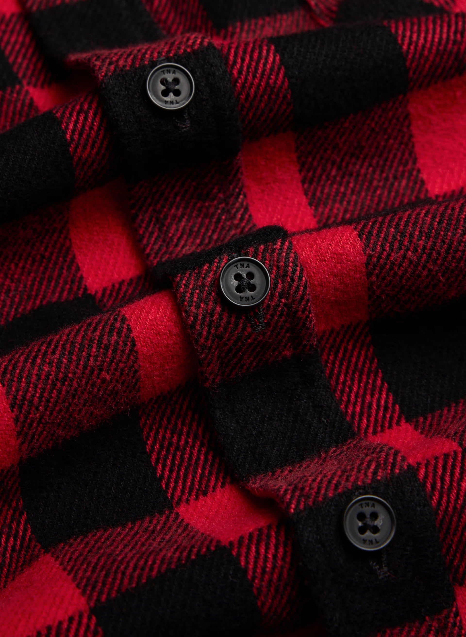 Feedback Shirt - PLUTO CHK BLK/FLSH RD