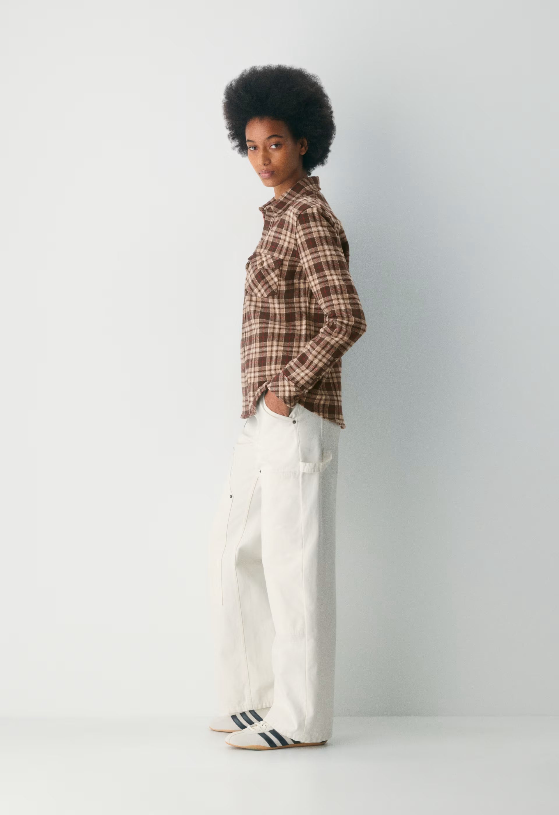Feedback Shirt - DONALD CHK NM TP/TONAL