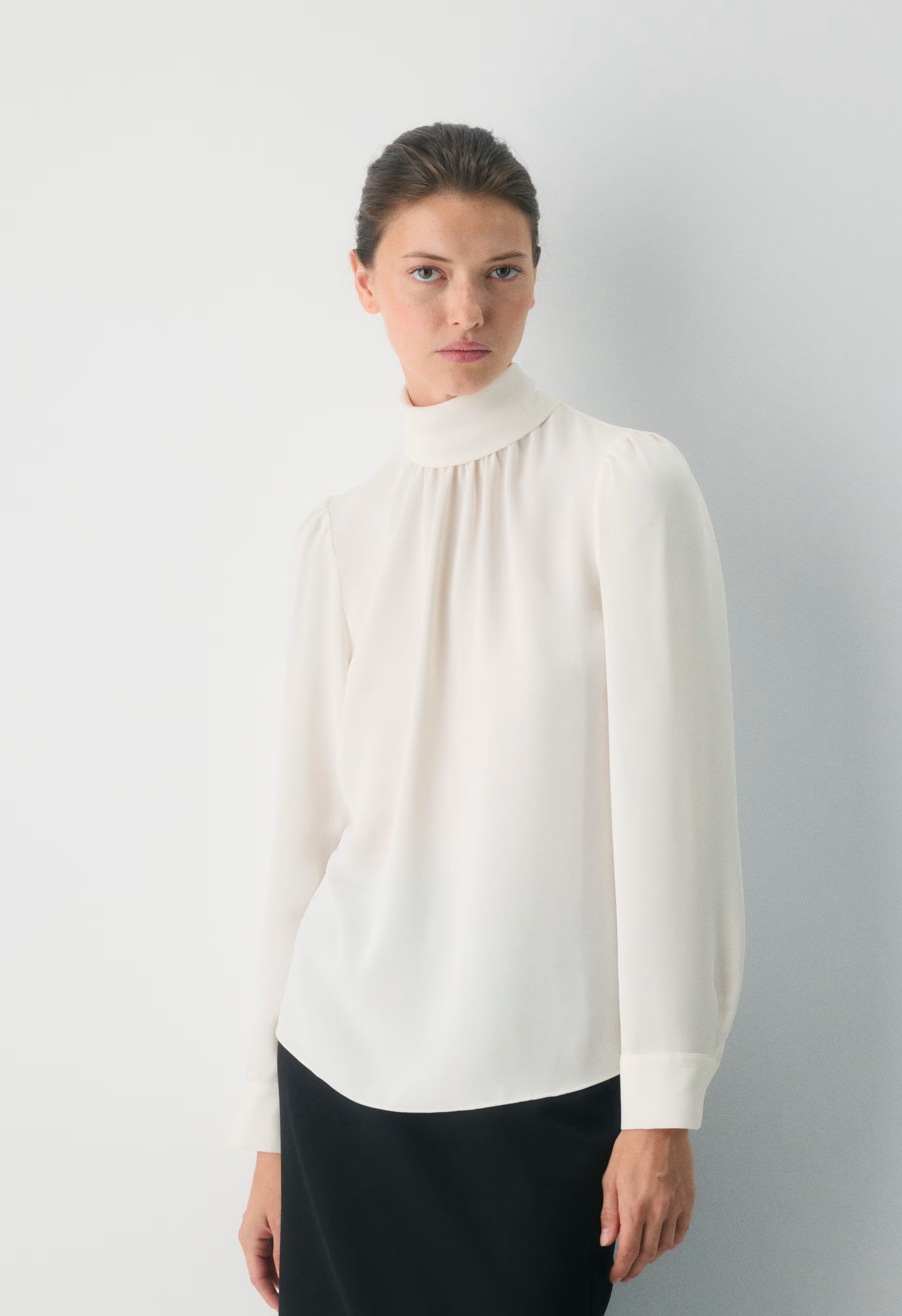 Madiselle Blouse - LIGHT BIRCH
