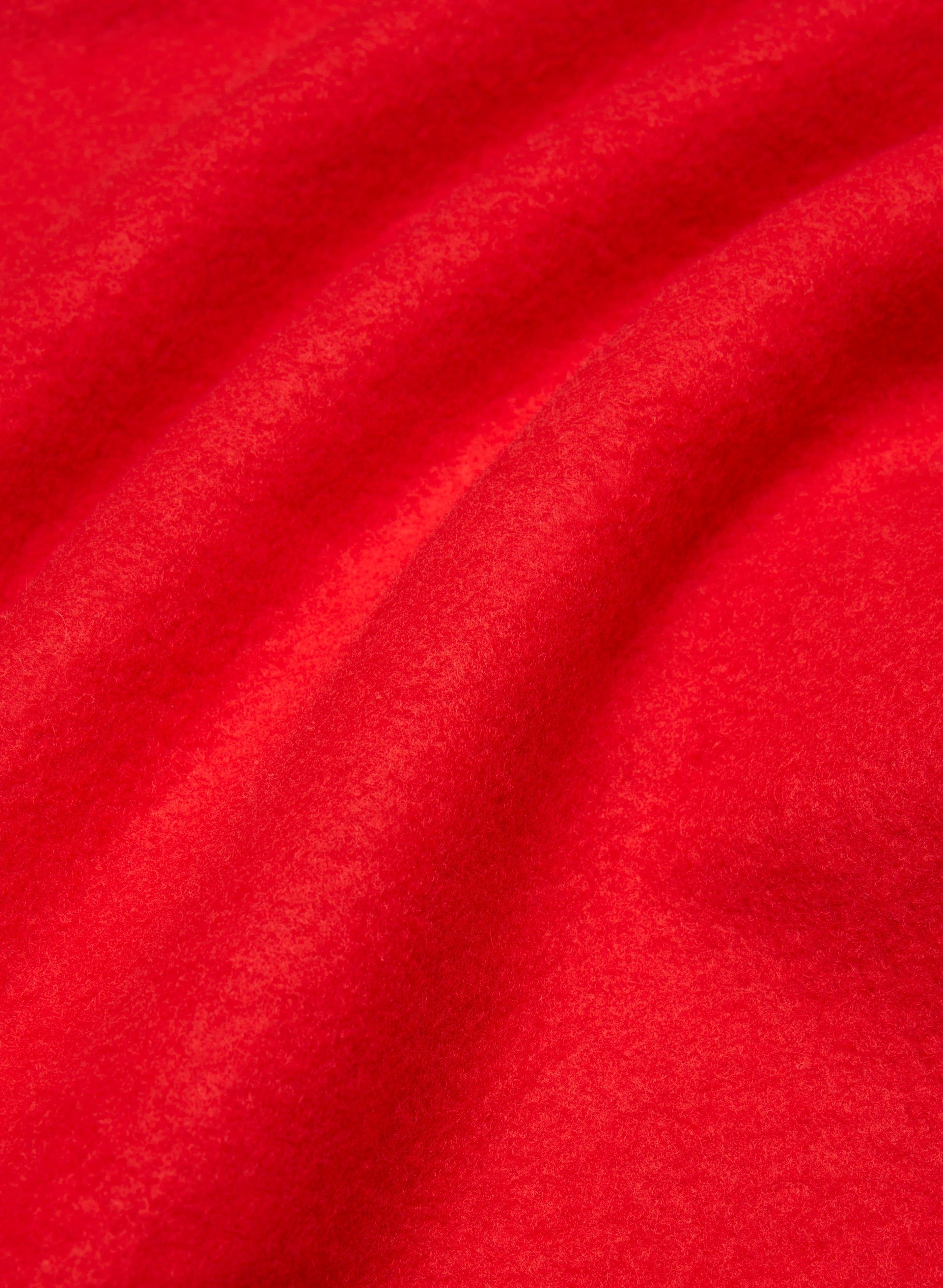 Cozy Sweatfleece Perfect Crew Sweatshirt - FLASHING RED