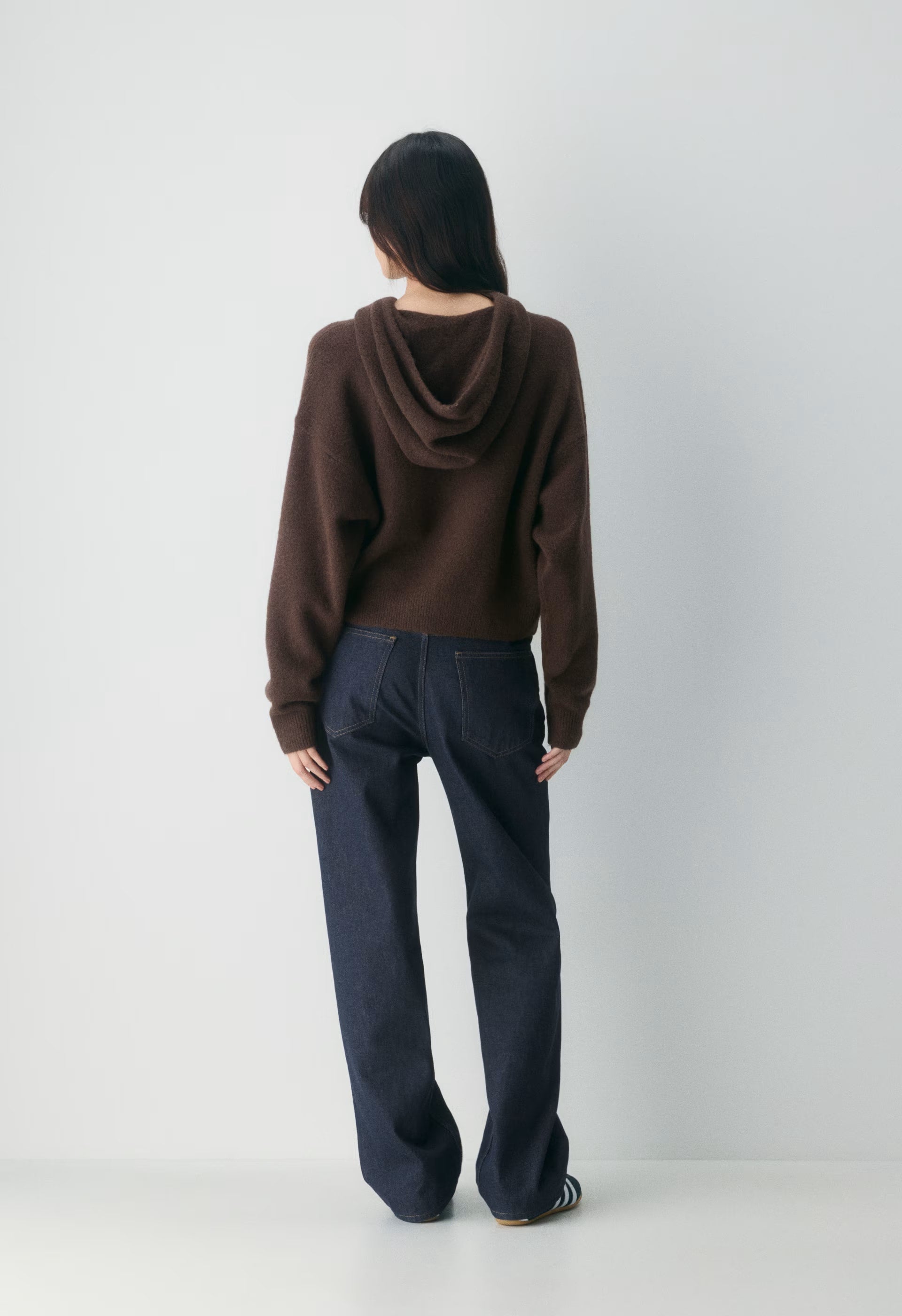 Peyton Zip Hoodie - RICH MOCHA BROWN