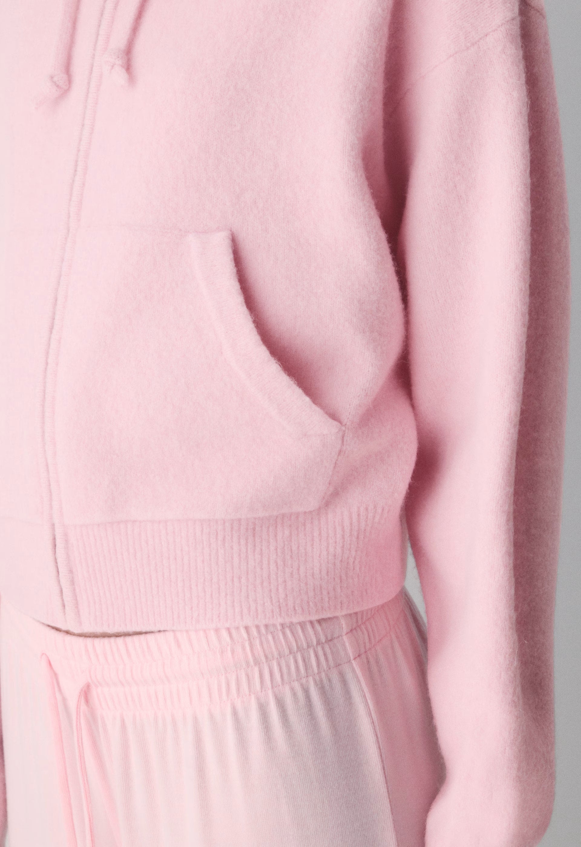 Peyton Zip Hoodie - CUPID PINK