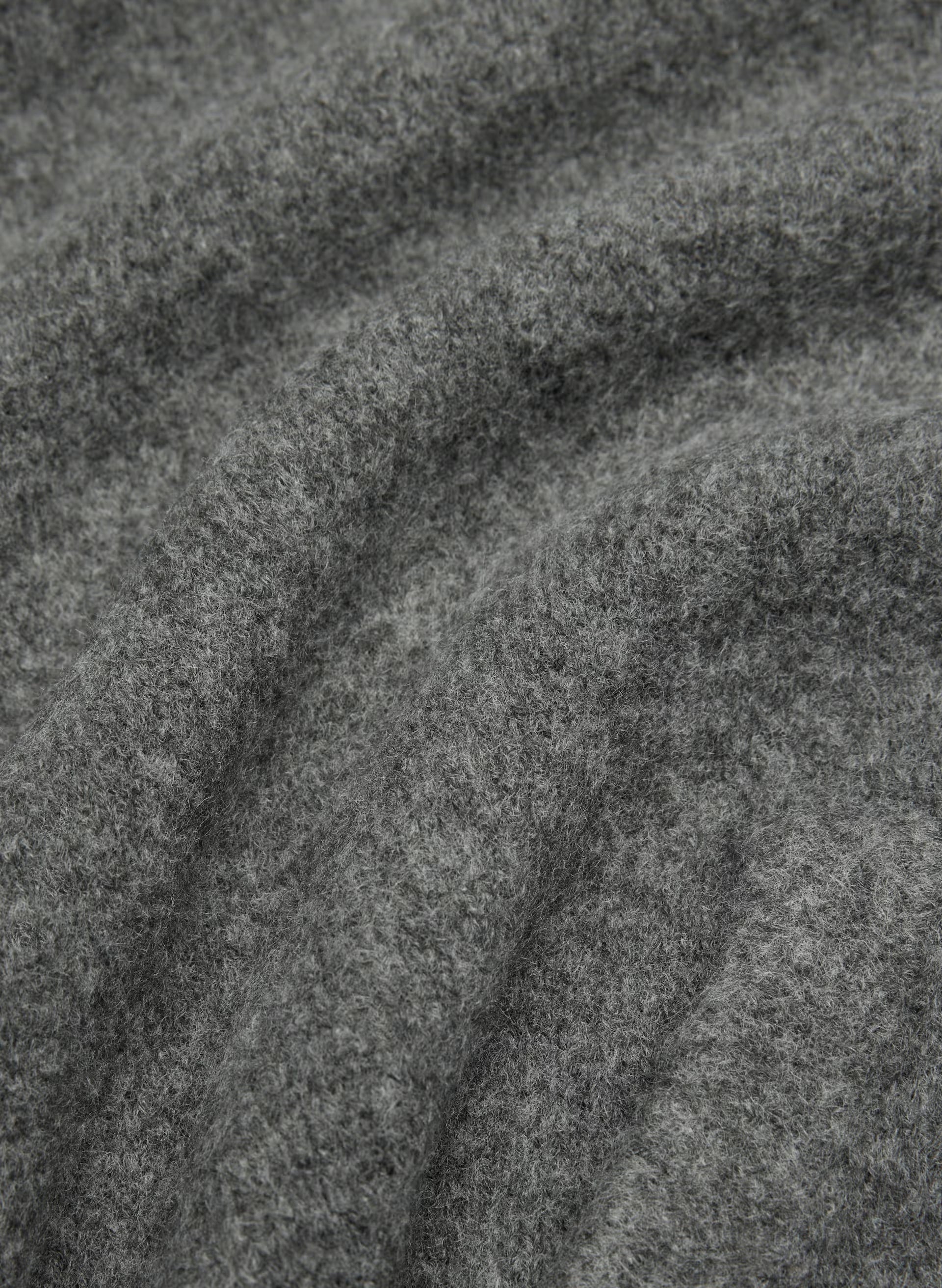 Peyton Zip Hoodie - HEATHER CHARCOAL
