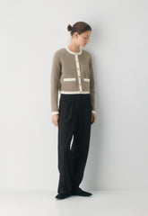 Approach Cardigan - Wonder Yarn - NOMAD TPE/ LIGHT BIRCH