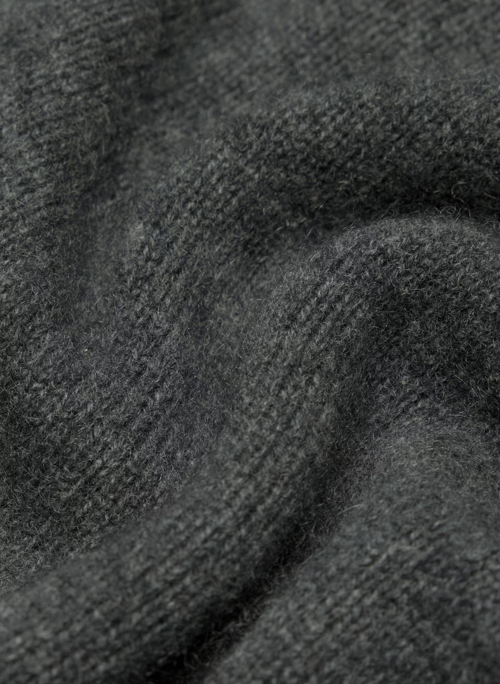 Essential Cashmere Context Sweater - HEATHER CHARCOAL