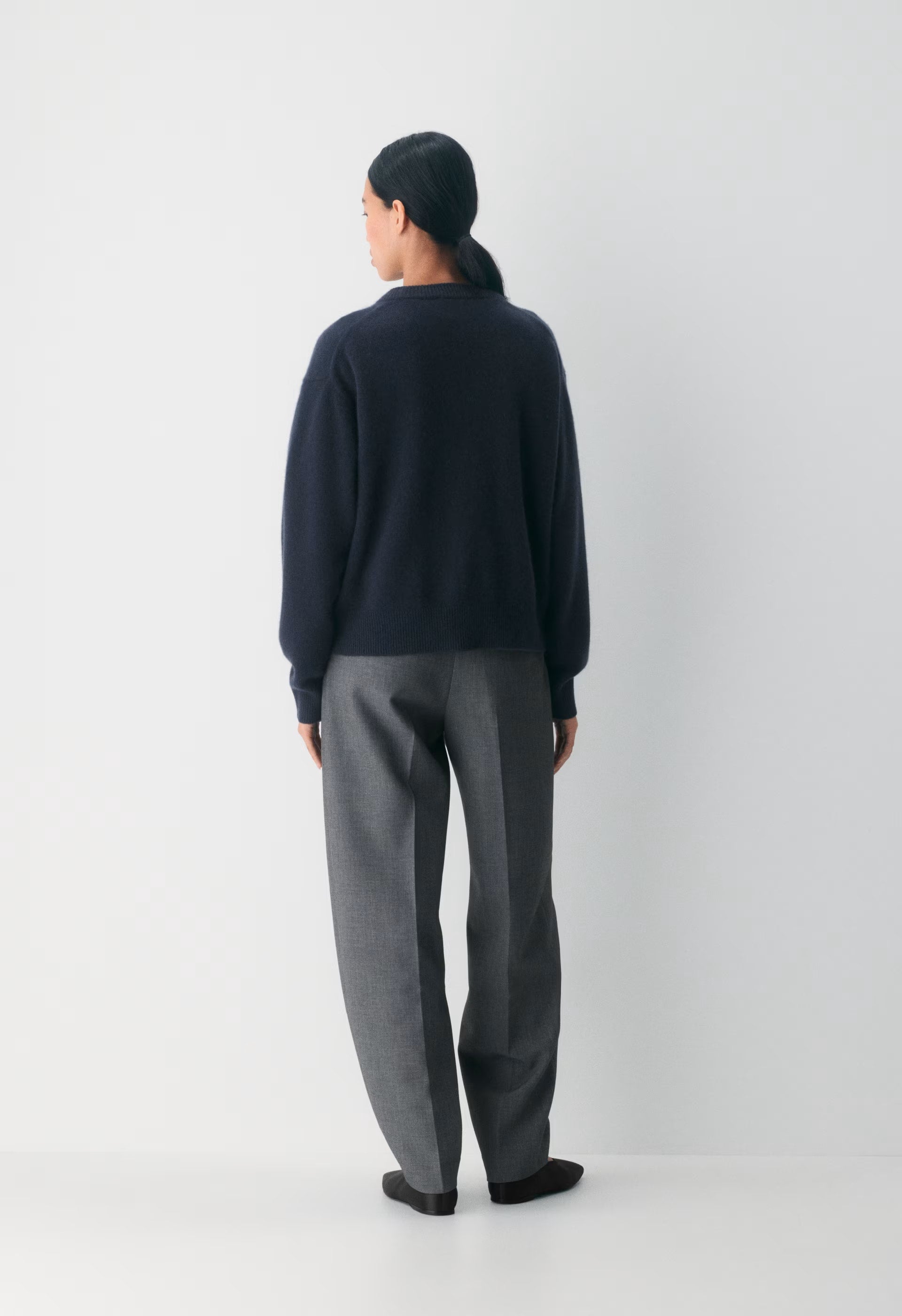 Essential Cashmere Relic Sweater - DARK NIGHT NAVY