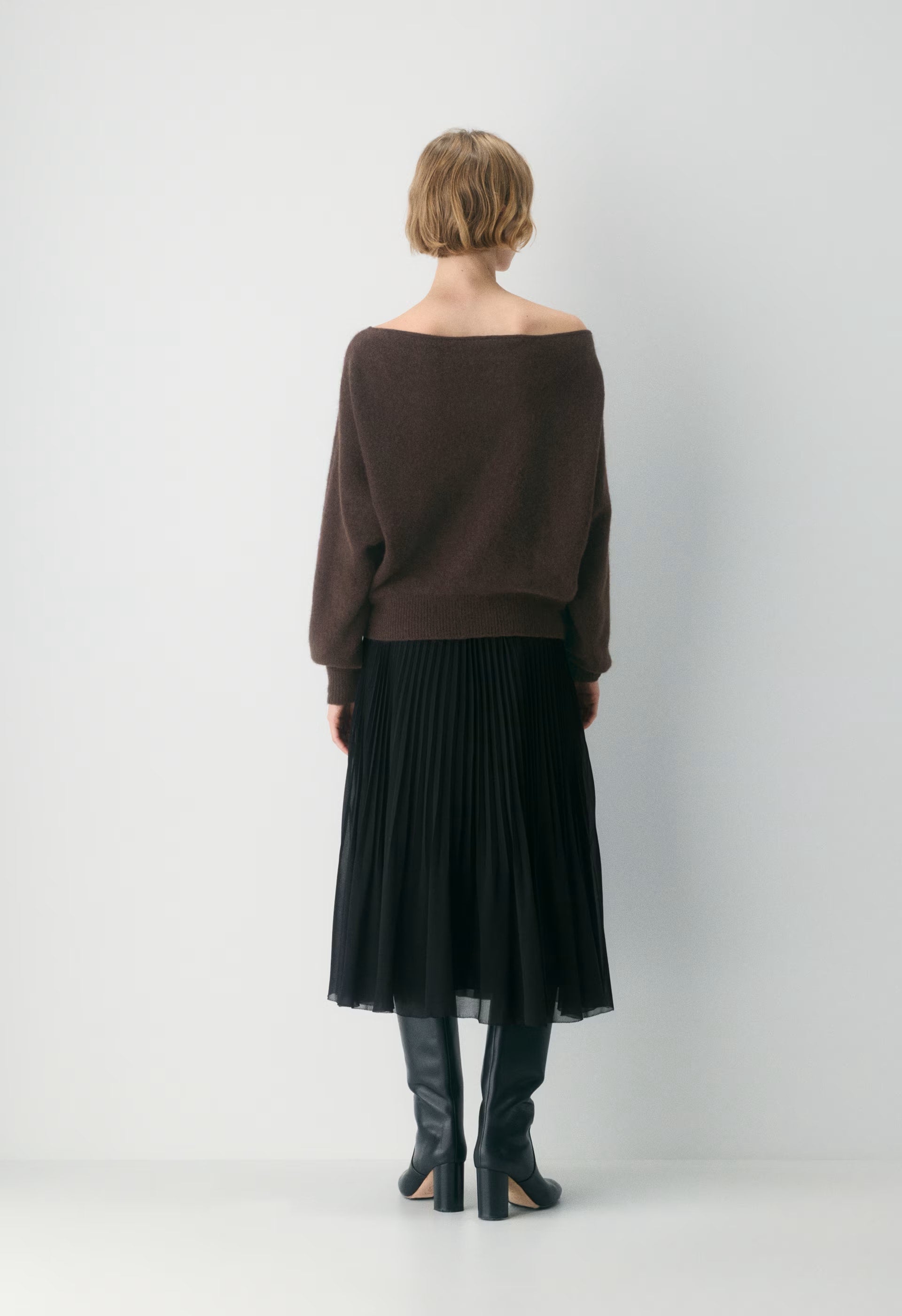 SoftSpoke™ Rhoda Sweater - RICH MOCHA BROWN