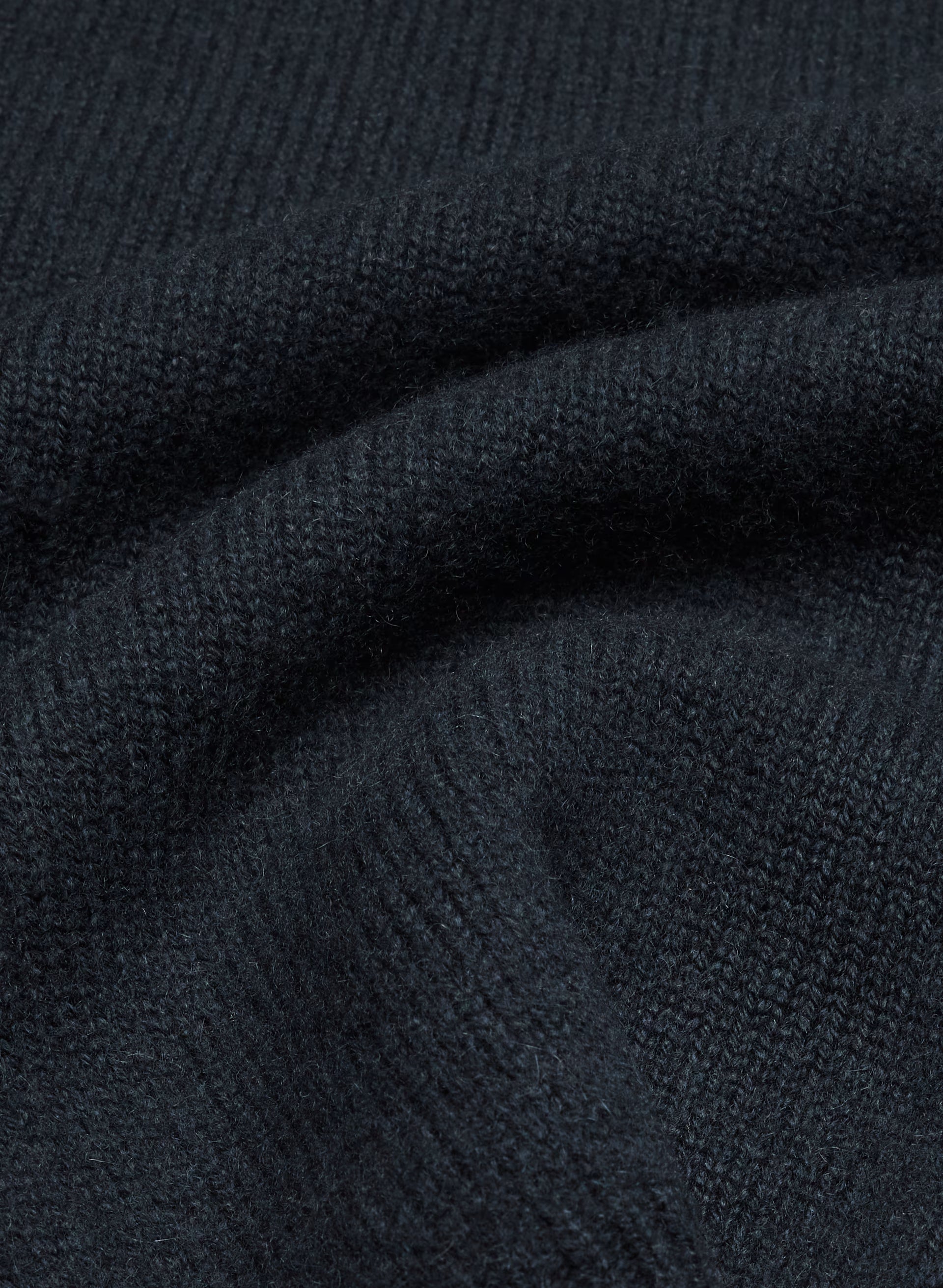 Essential Wool Cashmere London Cardigan - DARK NIGHT NAVY