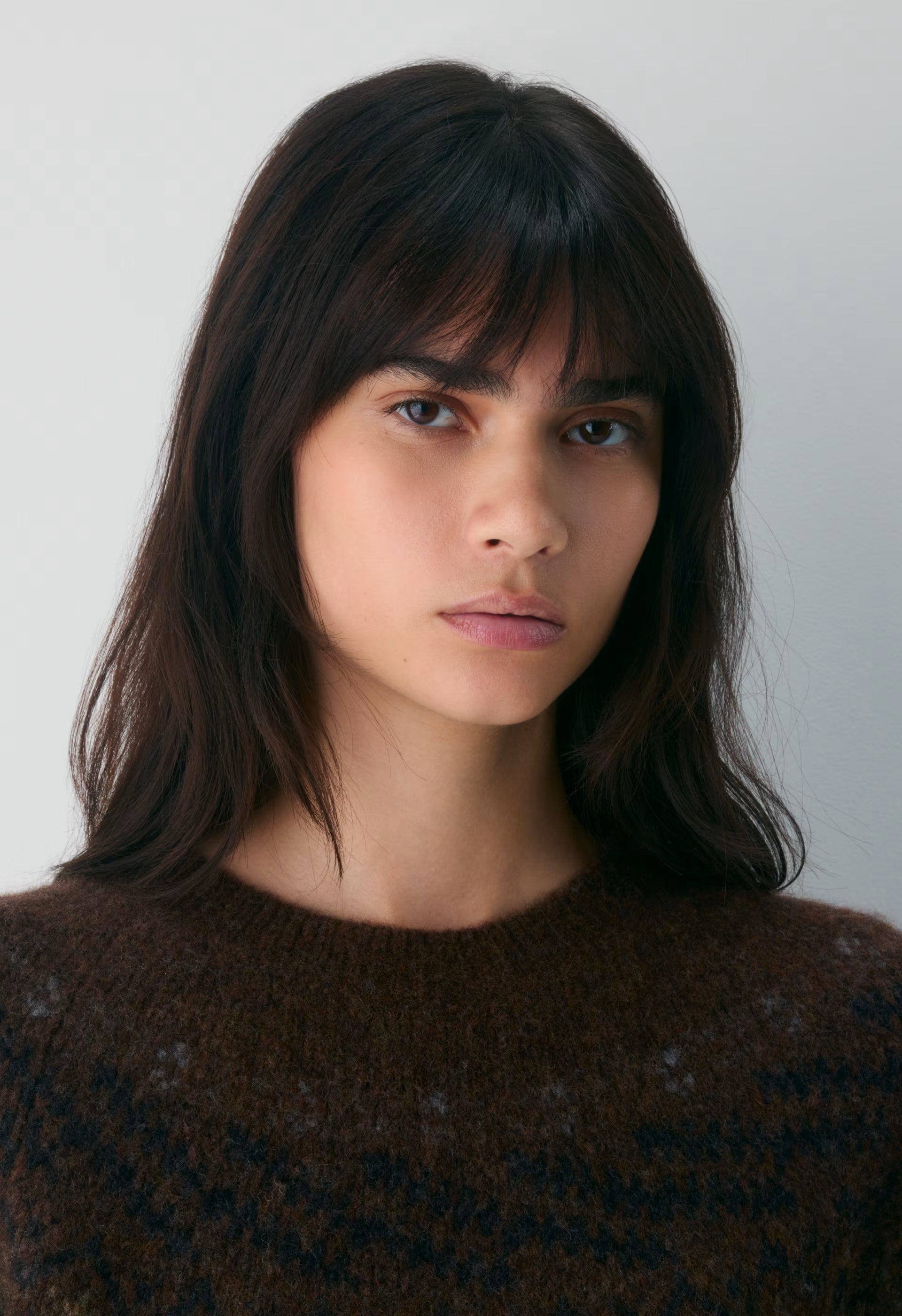 Harlow Sweater - DARK BROWN /MULTI