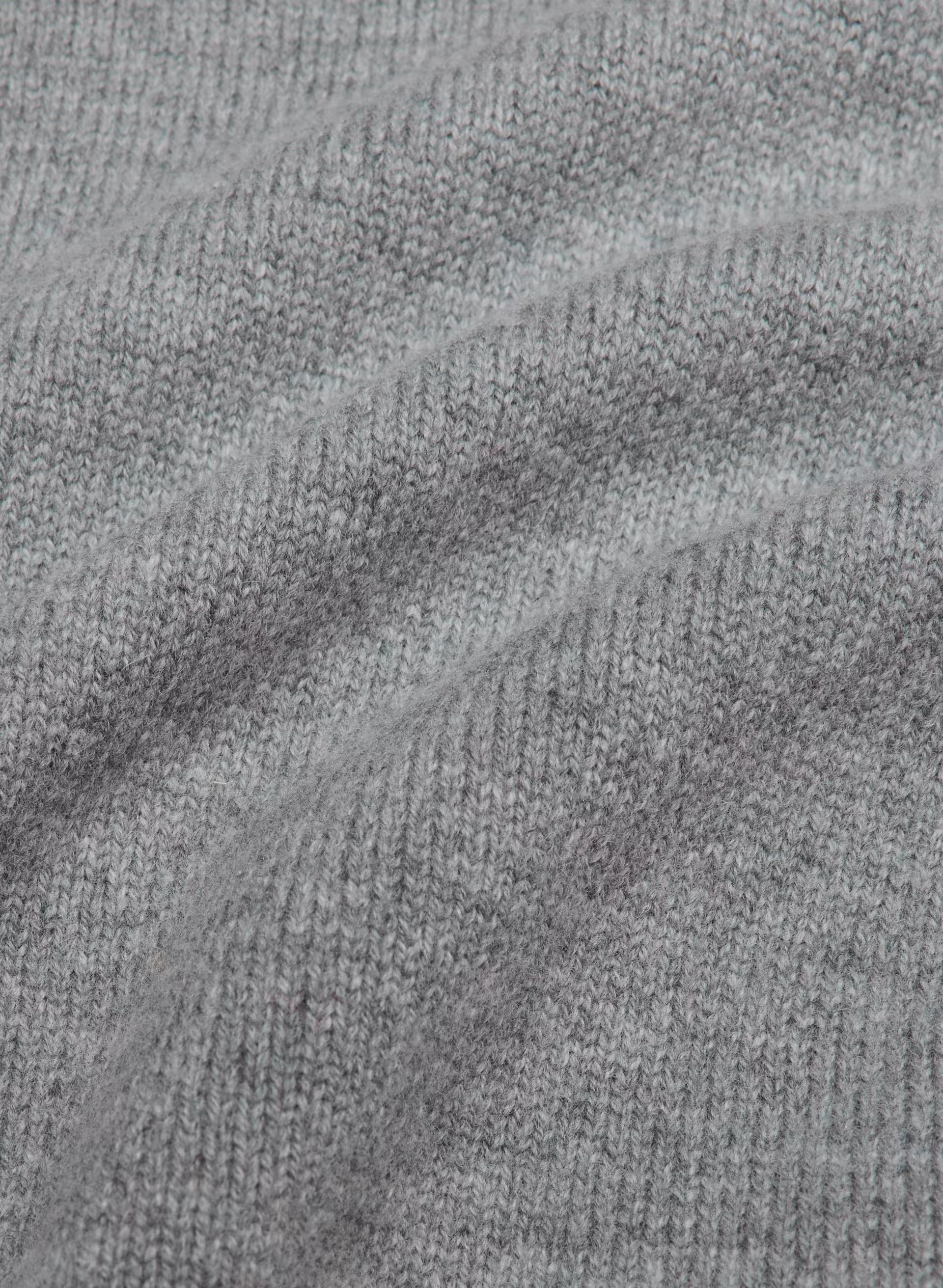 Atticus Merino Wool Sweater - HEATHER DARK GREY
