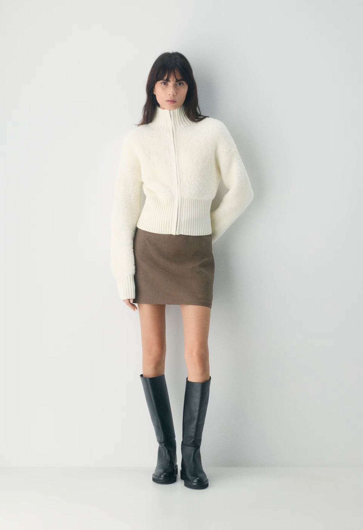 Astro Zip-Up - LIGHT BIRCH