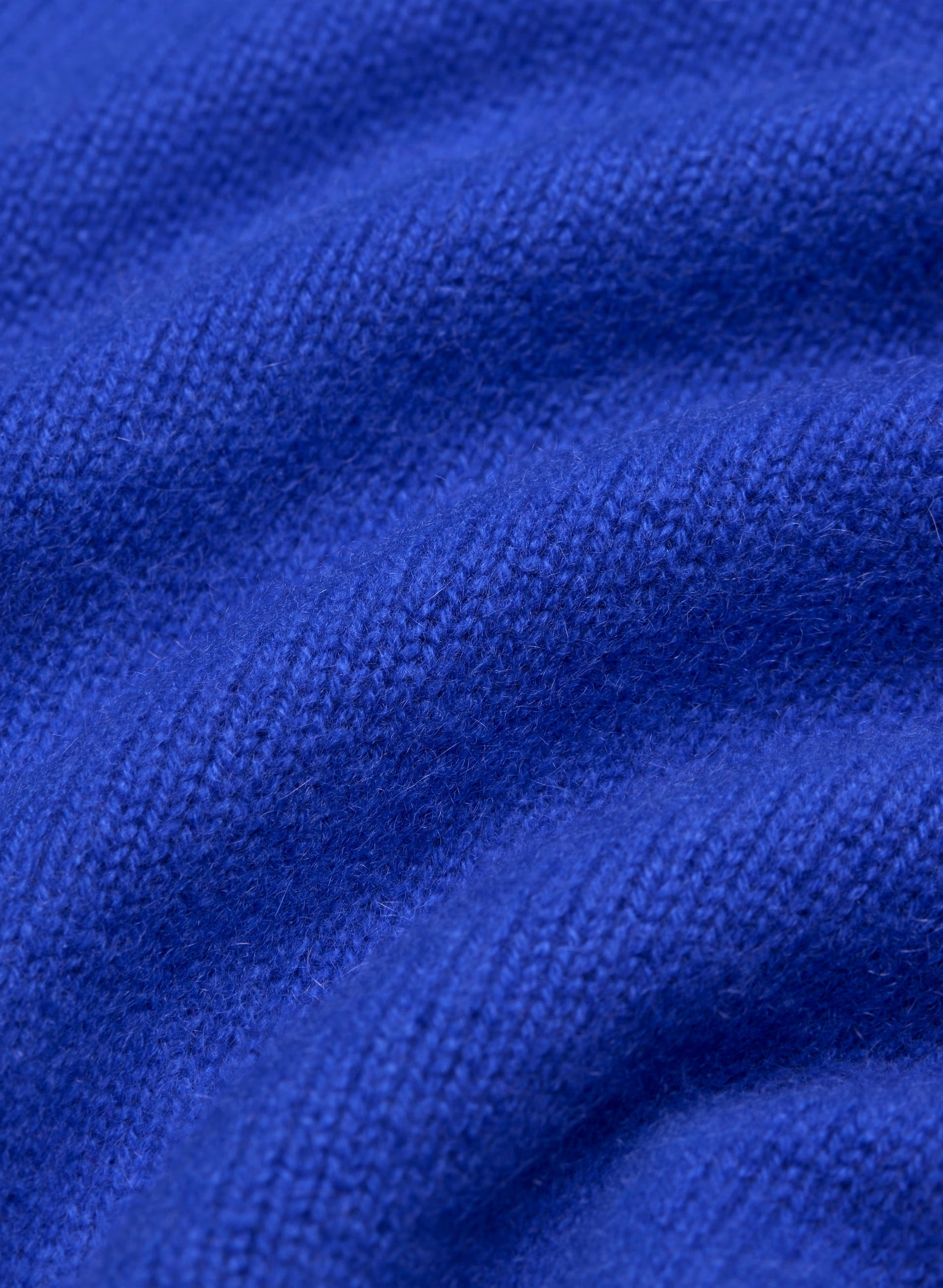 Essential Cashmere Idyllic Zip Hoodie - ABLAZE BLUE