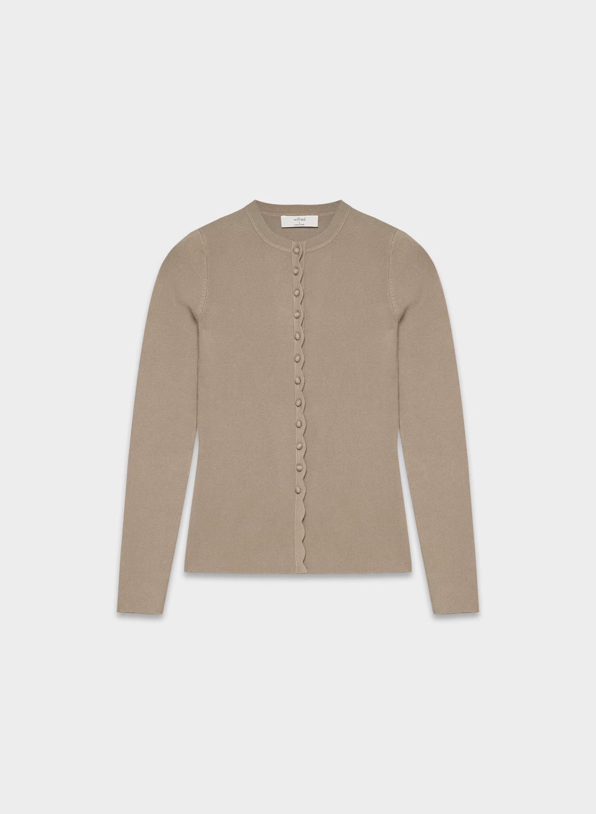 Shelly Cardigan - Wonder Yarn - NOMAD TAUPE