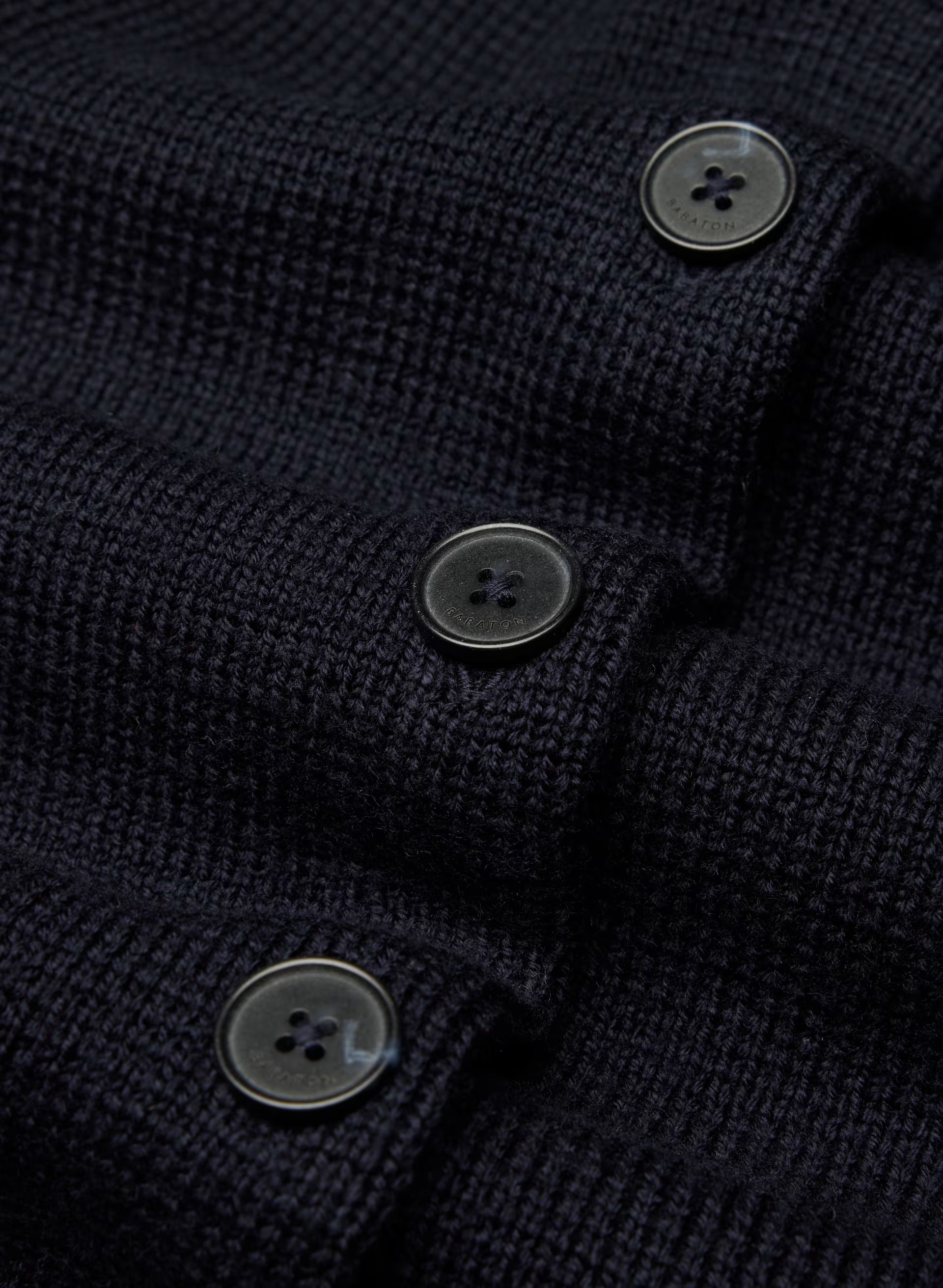 Meraki Merino Wool Cardigan - ROYAL NAVY