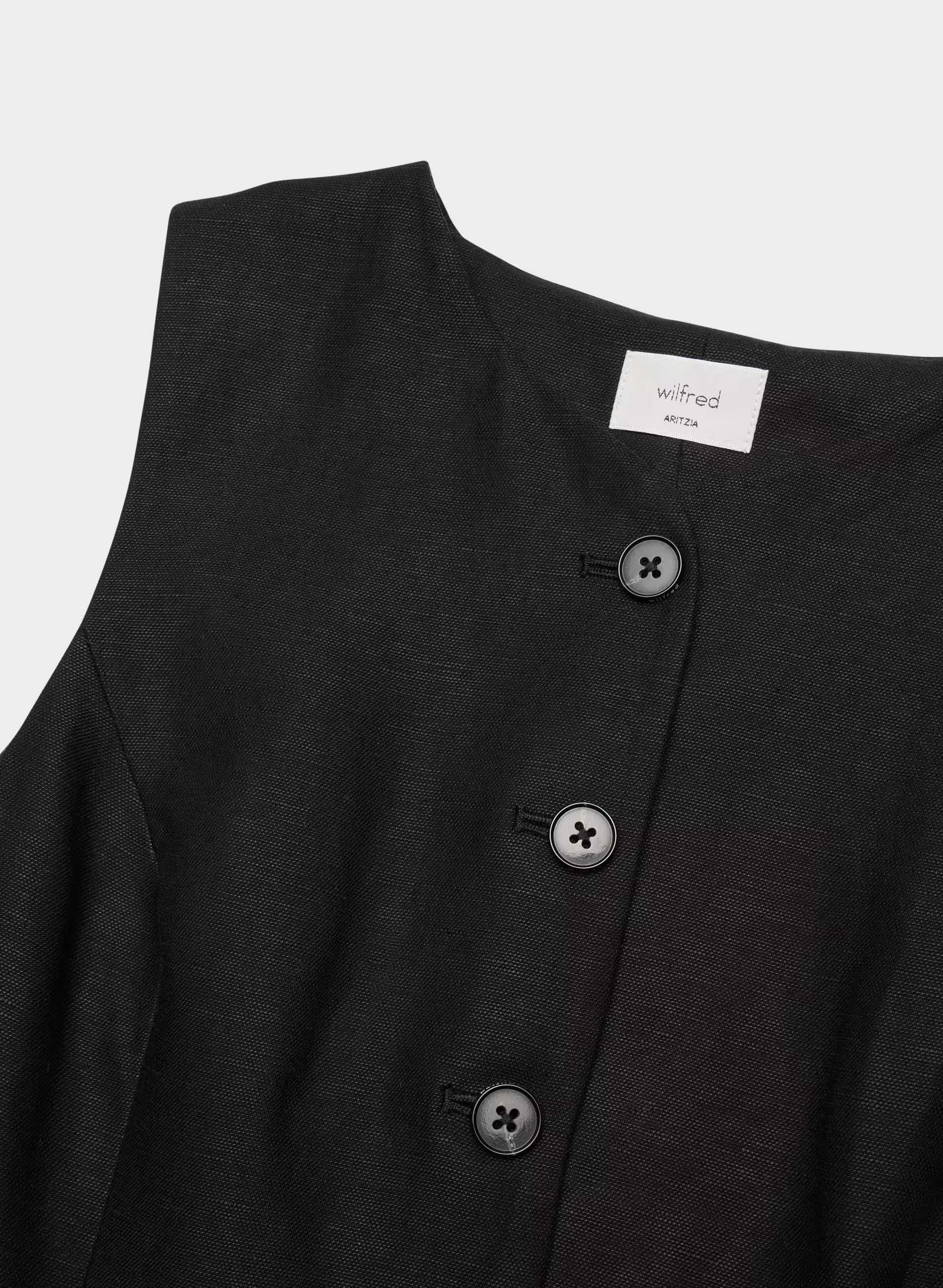 CruiseLinen™ Regal Vest - BLACK