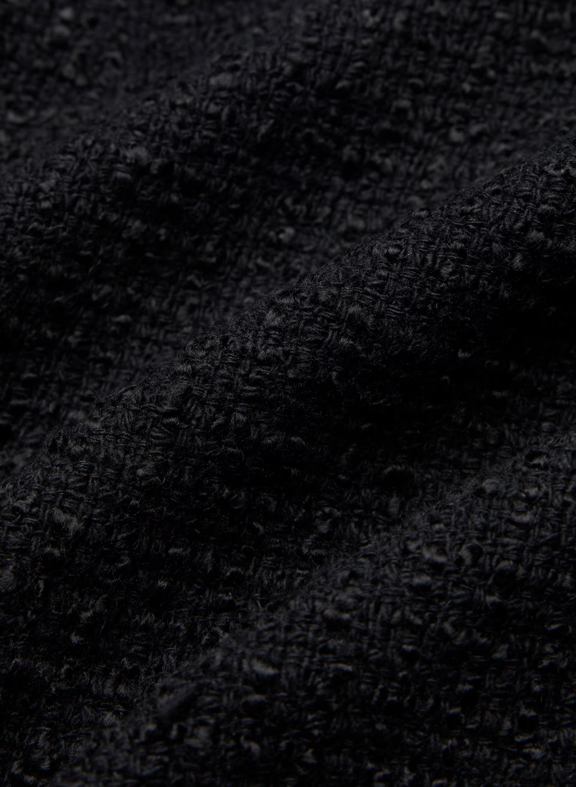 Acquire Jacket - Tweed - BLACK